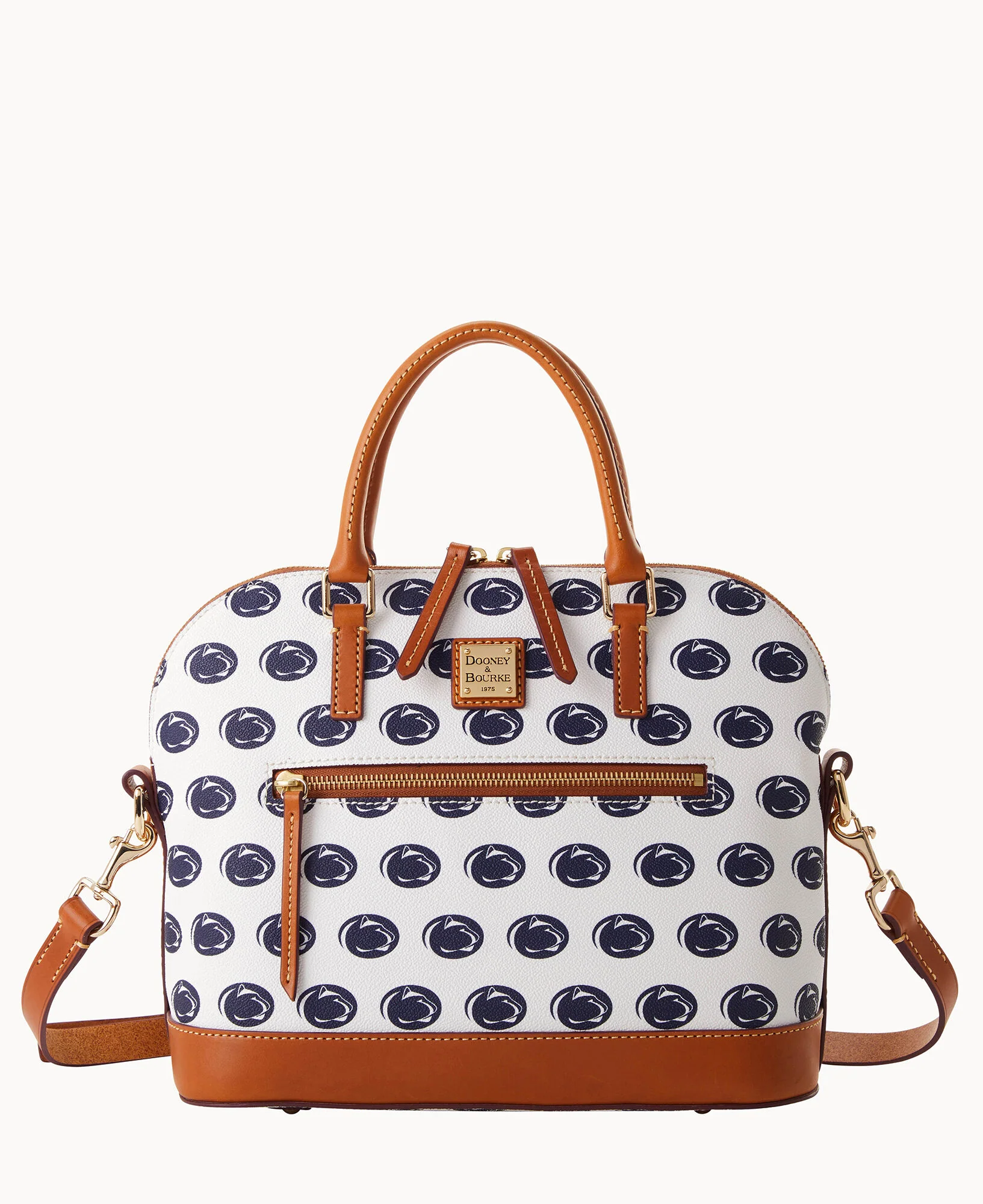 Collegiate Penn State University Domed Zip Satchel - Image 5