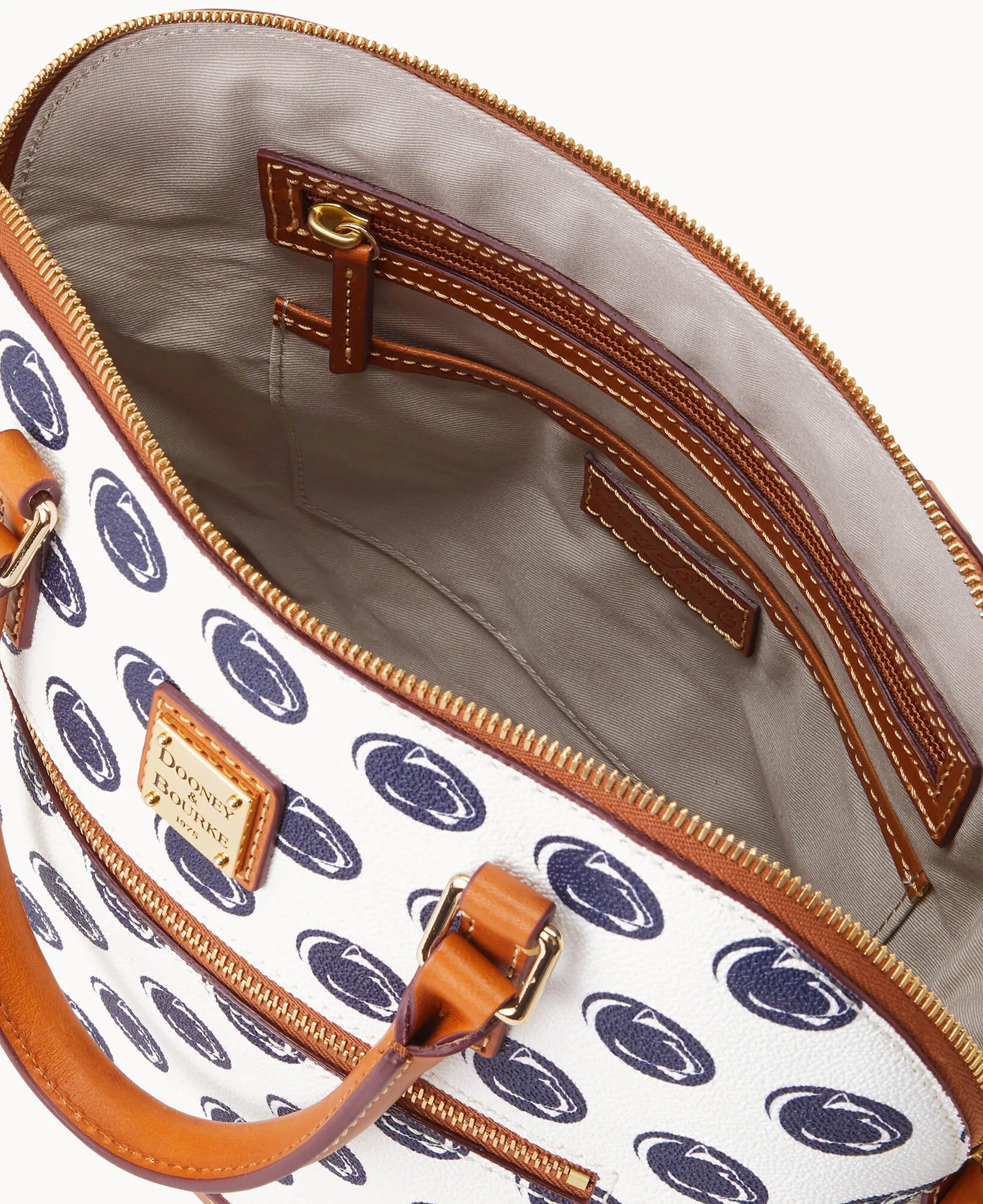 Collegiate Penn State University Domed Zip Satchel - Image 7