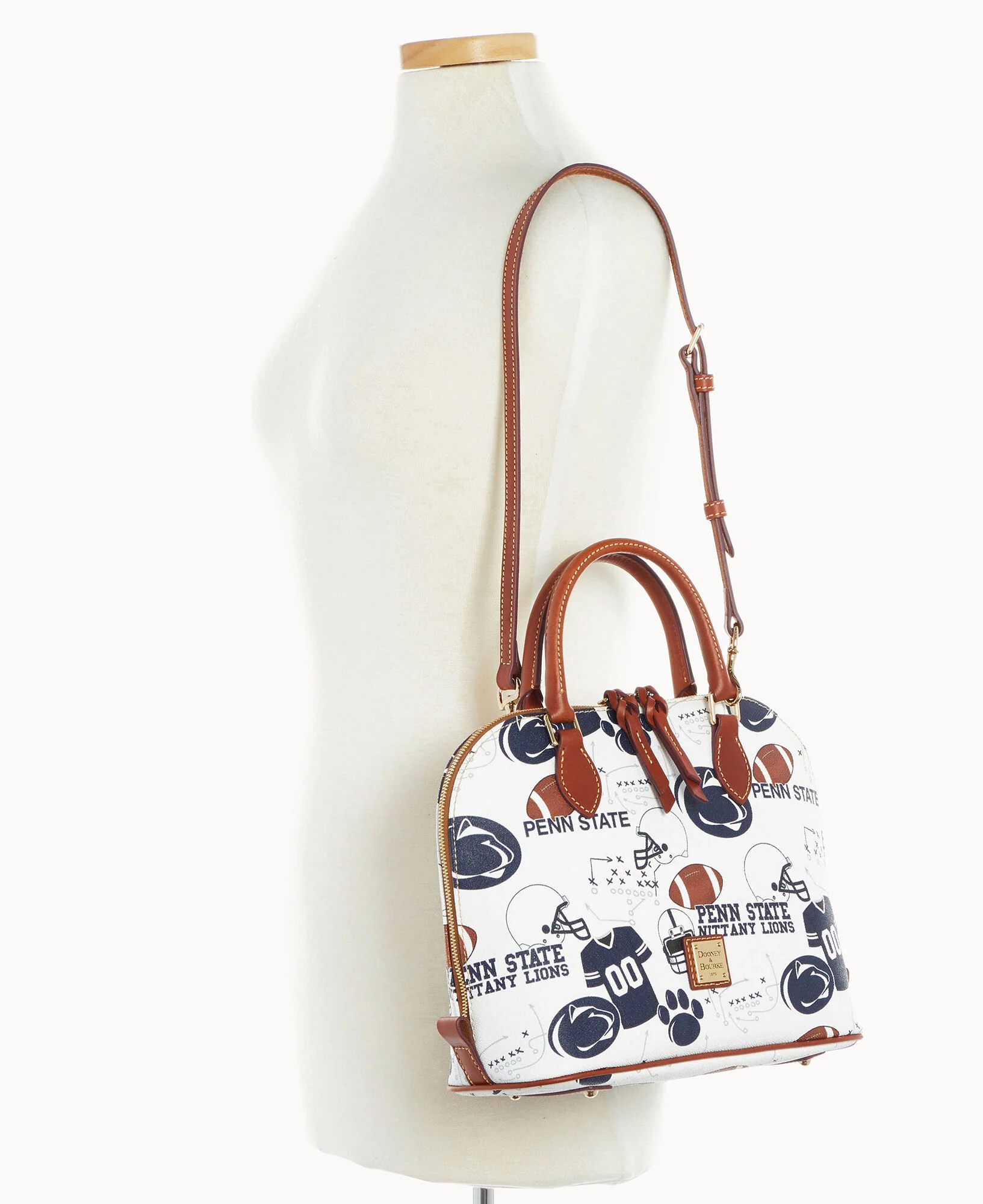 Collegiate Penn State University Zip Zip Satchel - Image 4