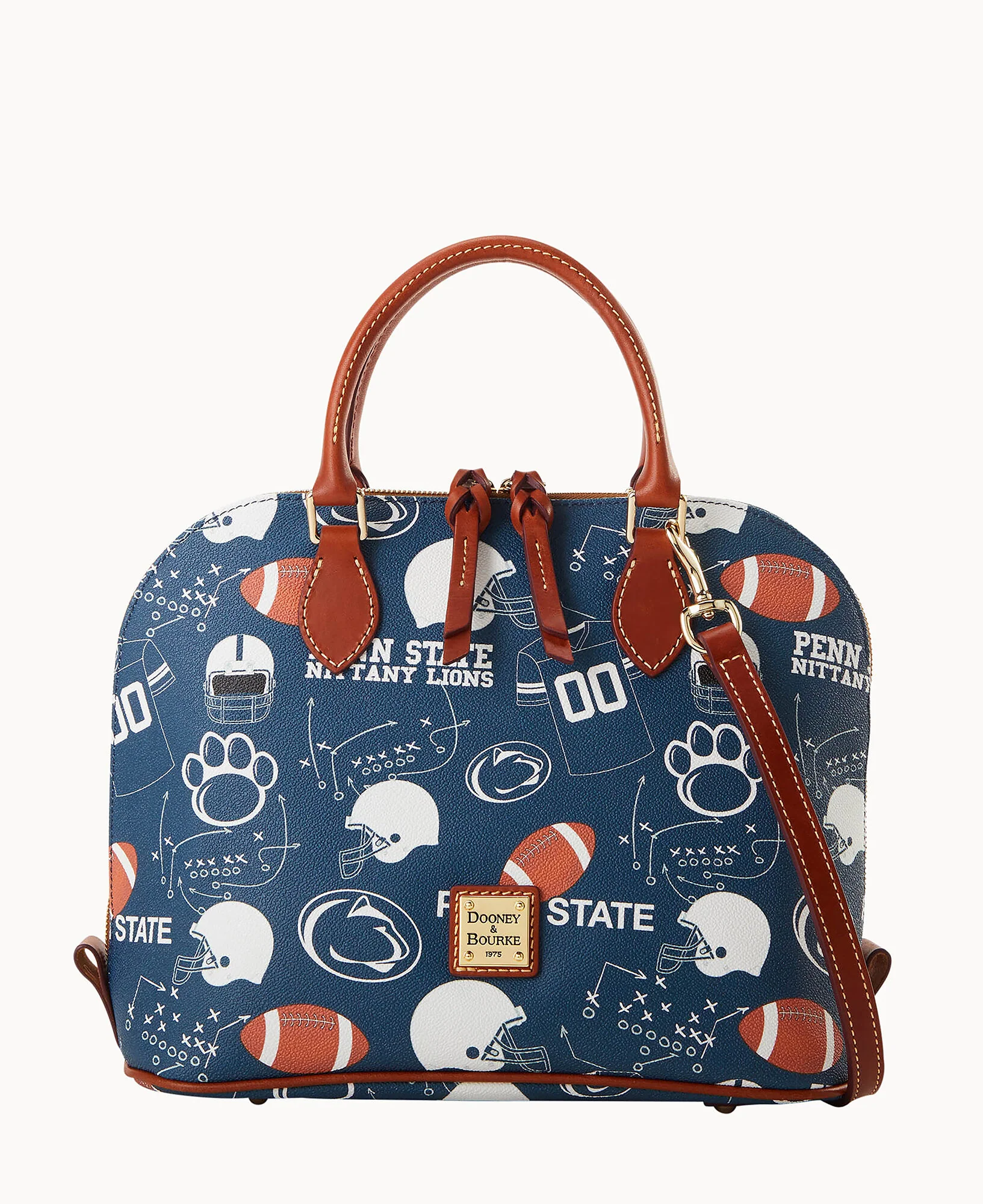 Collegiate Penn State University Zip Zip Satchel - Image 5