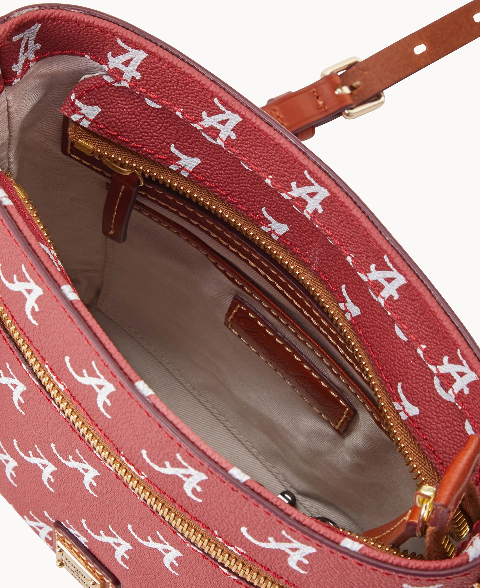 Collegiate University of Alabama Small Zip Crossbody - Image 3