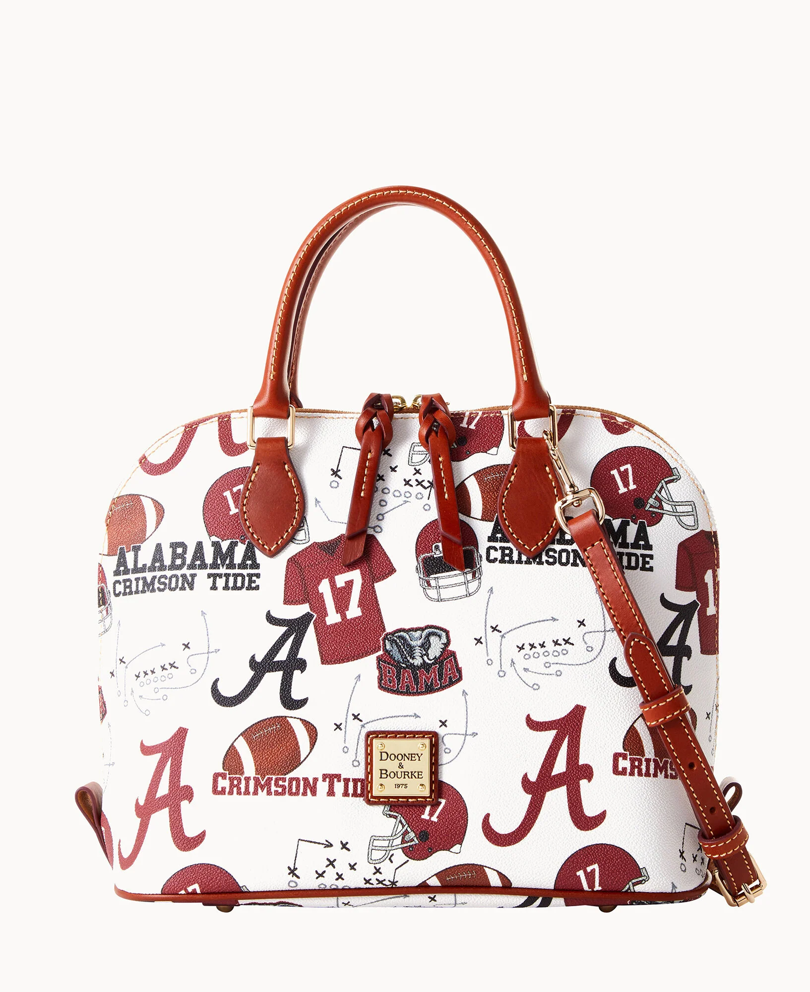 Collegiate University of Alabama Zip Zip Satchel - Image 5