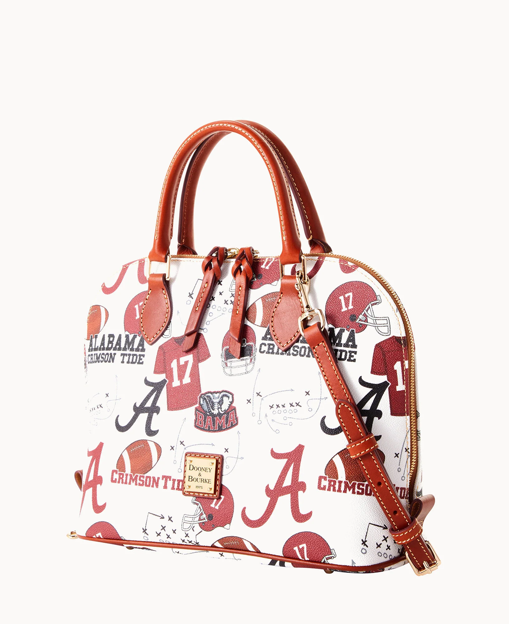 Collegiate University of Alabama Zip Zip Satchel - Image 6