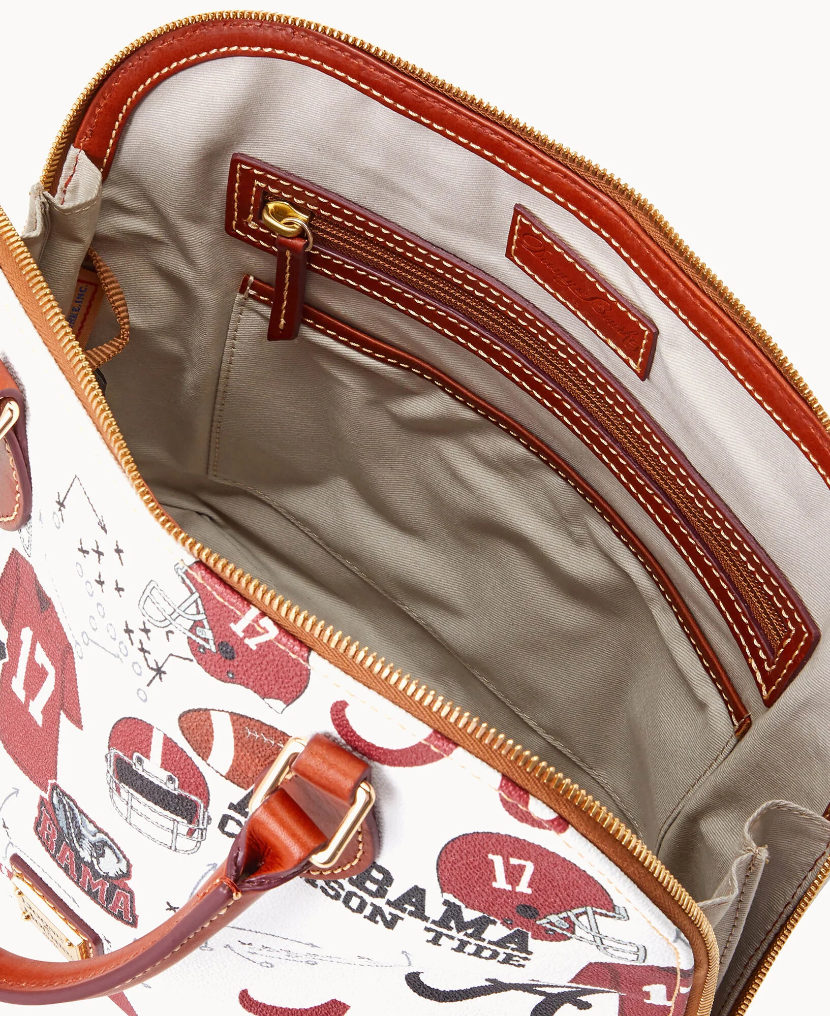 Collegiate University of Alabama Zip Zip Satchel - Image 7