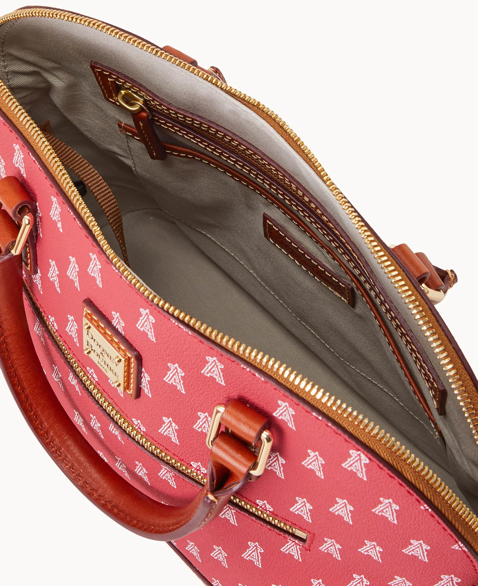 MLB Angels Domed Zip Satchel - Image 3