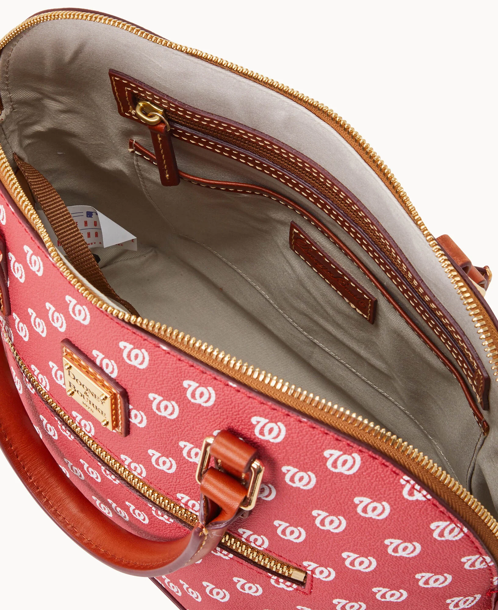 MLB Nationals Domed Zip Satchel - Image 3