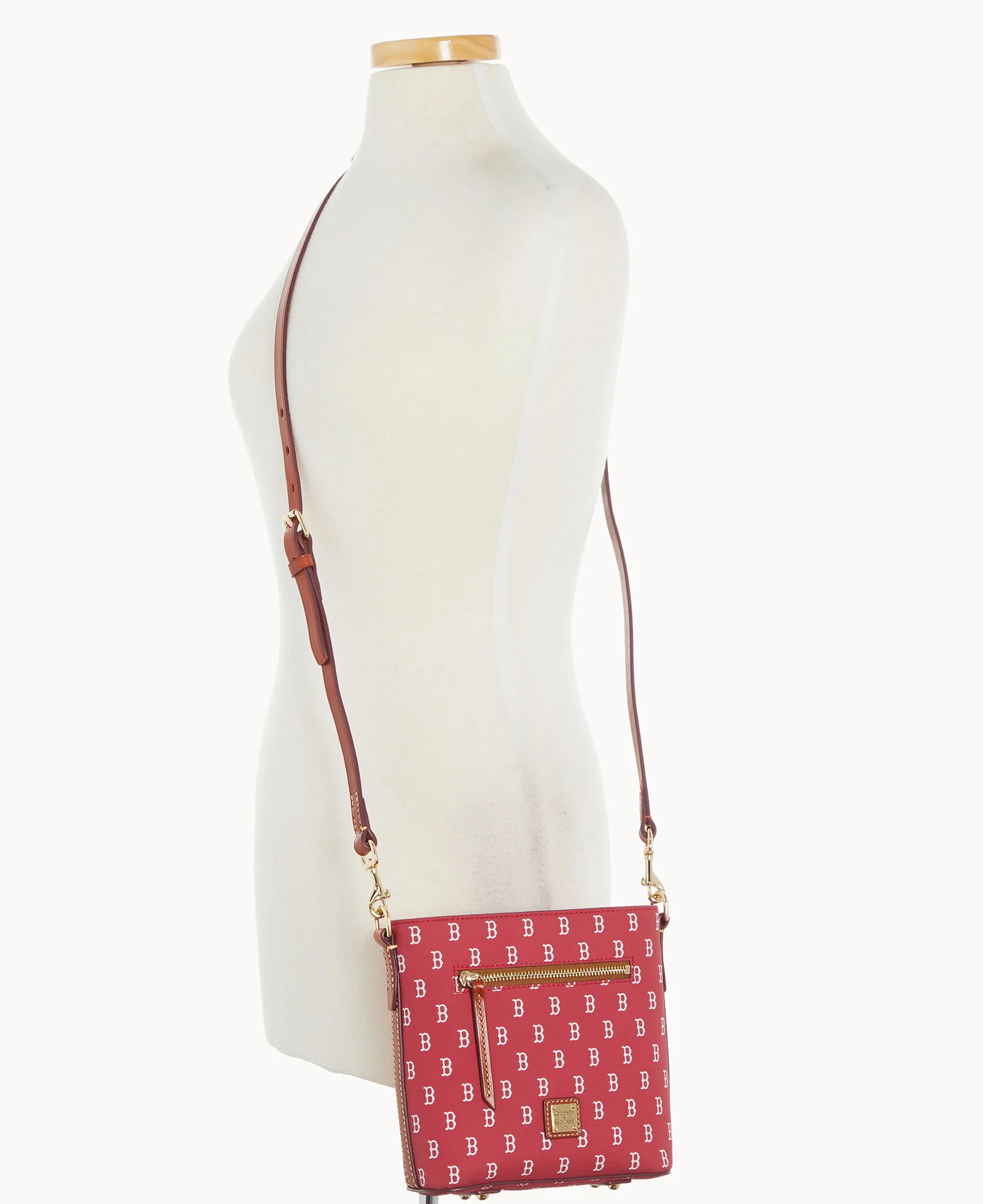 MLB Red Sox Small Zip Crossbody - Image 4