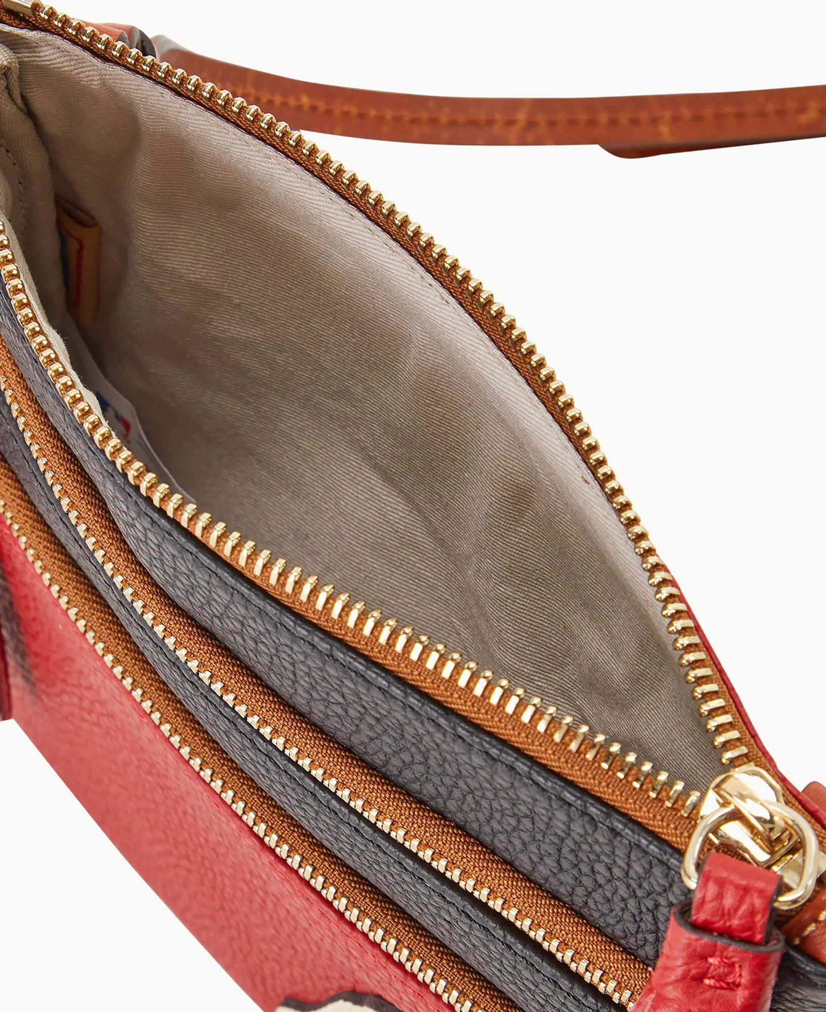 MLB Red Sox Triple Zip Crossbody - Image 3