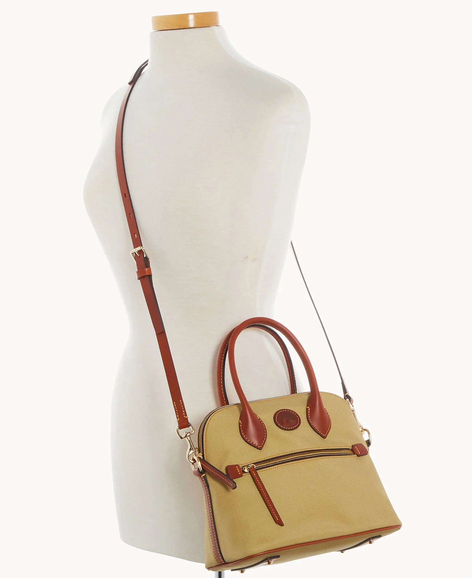 Nylon Domed Satchel - Image 12