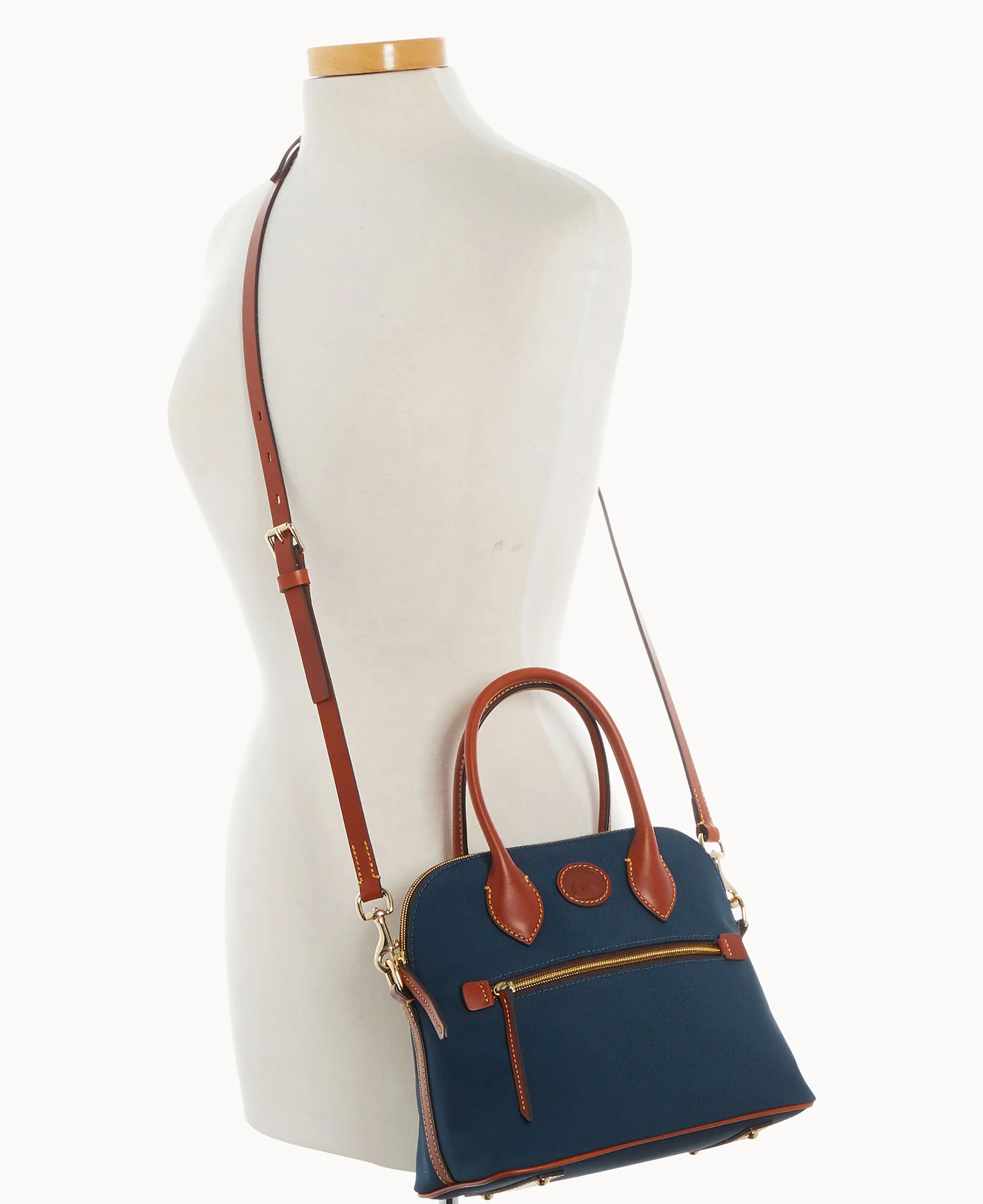 Nylon Domed Satchel - Image 16