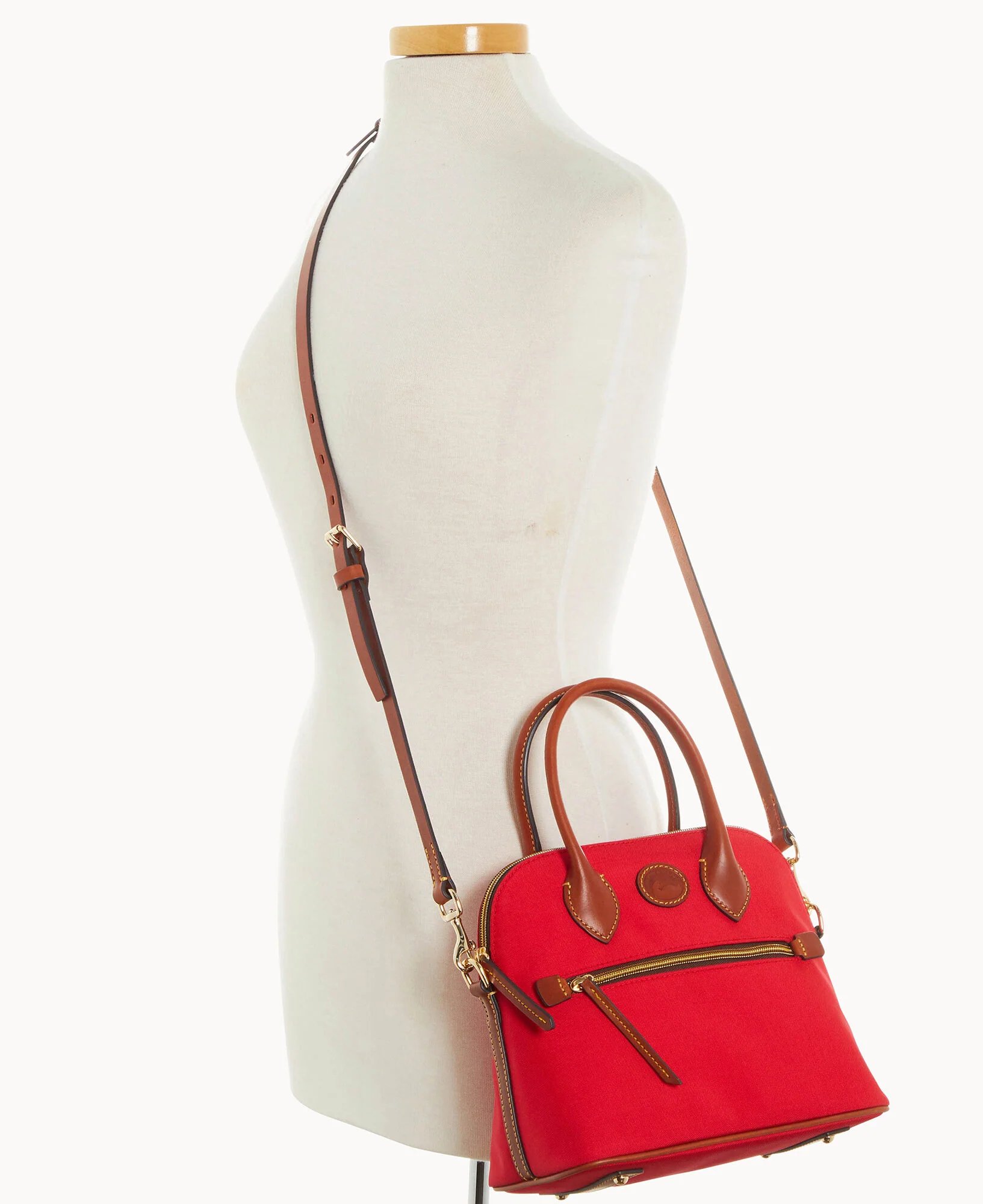 Nylon Domed Satchel - Image 20