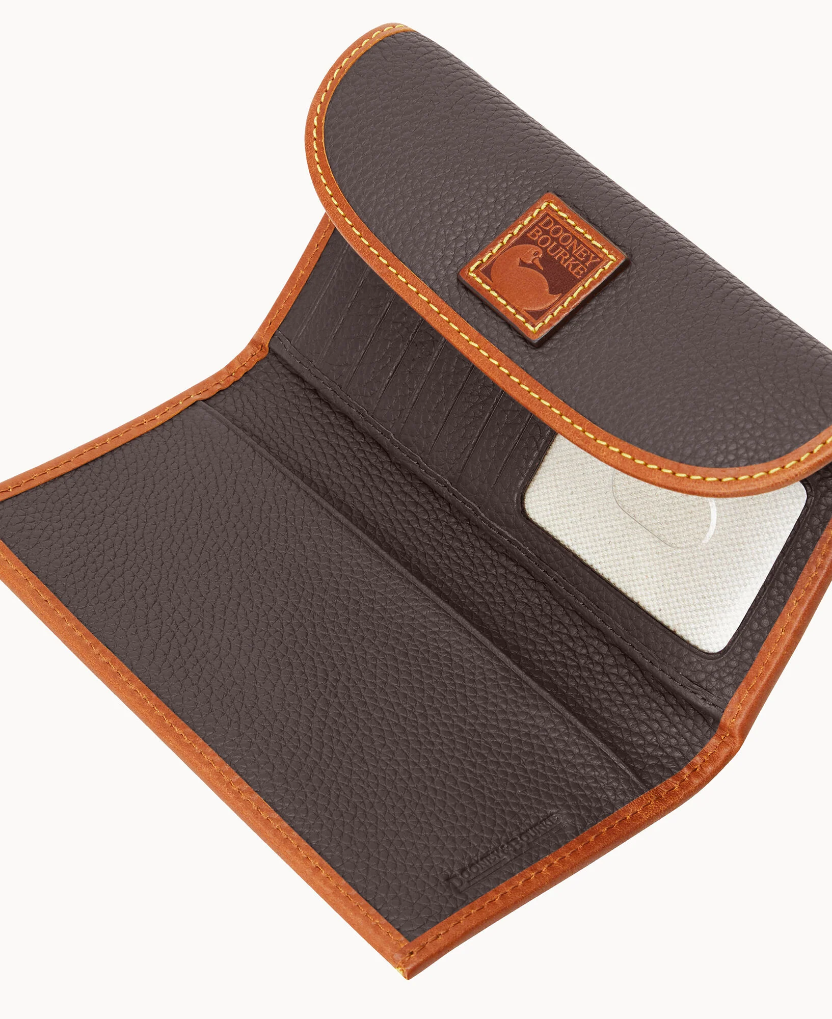 Pebble Grain Continental Clutch - Image 10
