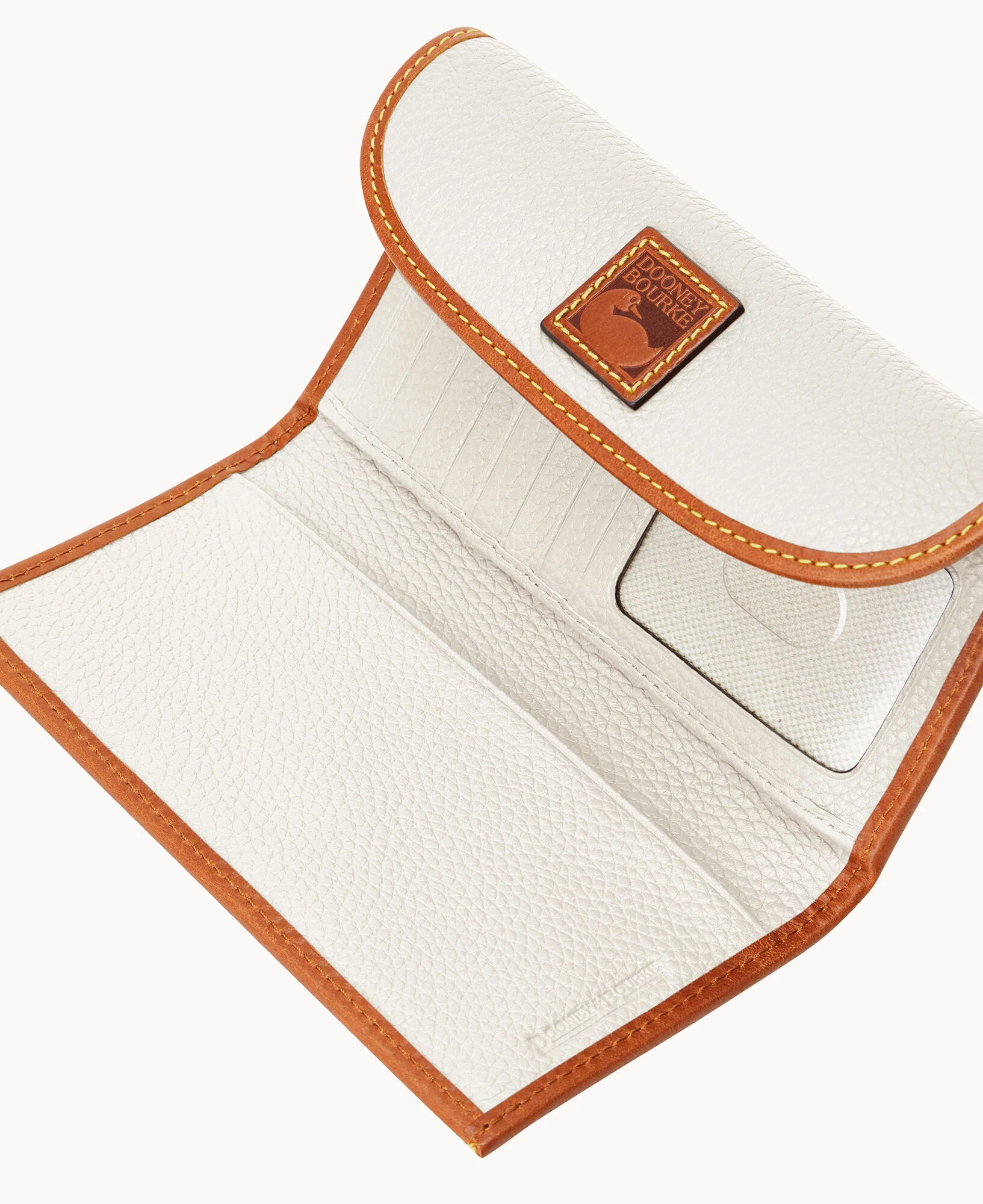 Pebble Grain Continental Clutch - Image 17