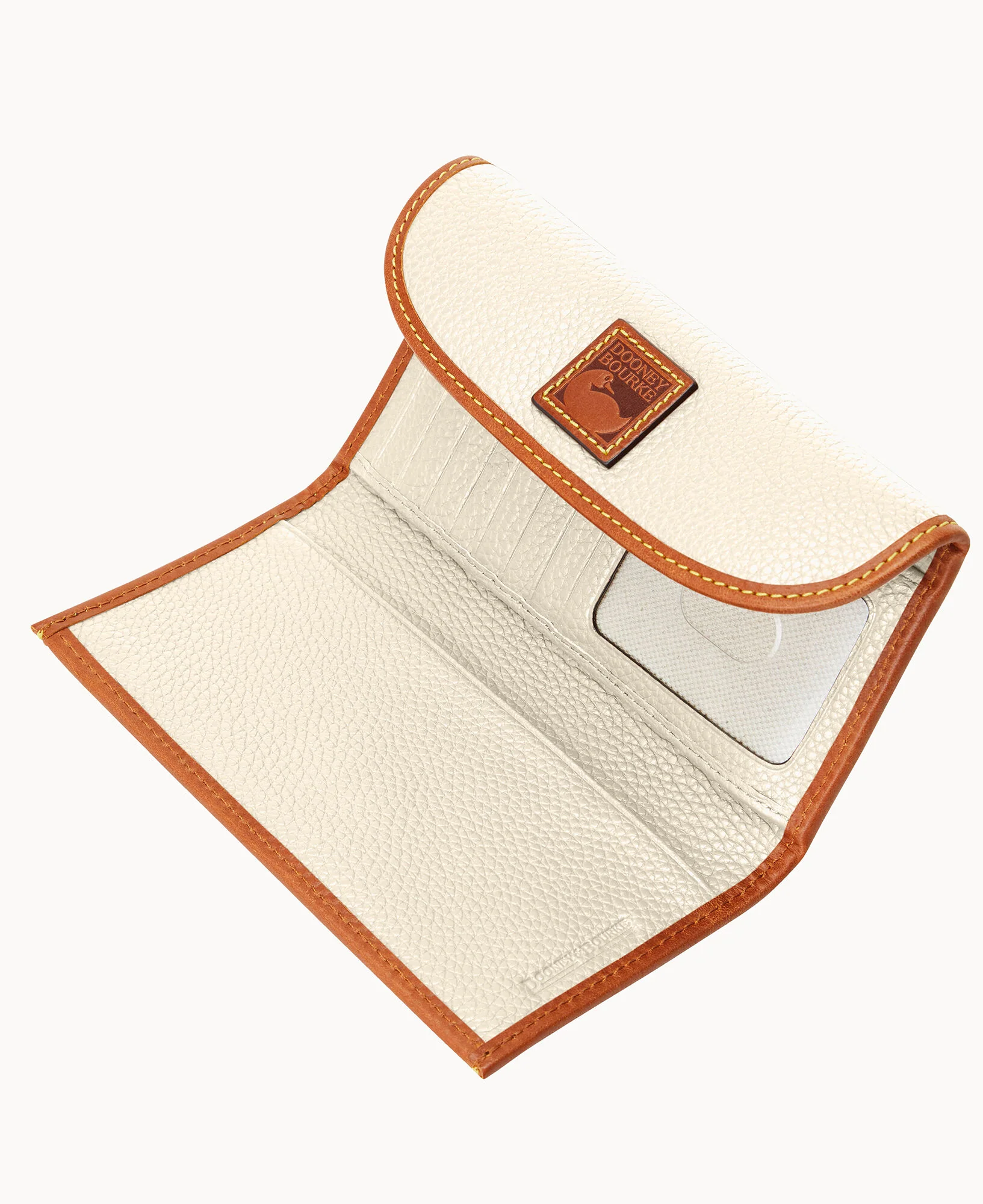 Pebble Grain Continental Clutch - Image 33