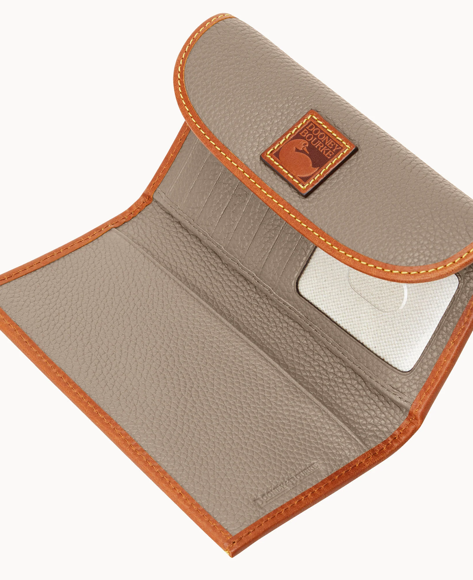 Pebble Grain Continental Clutch - Image 37