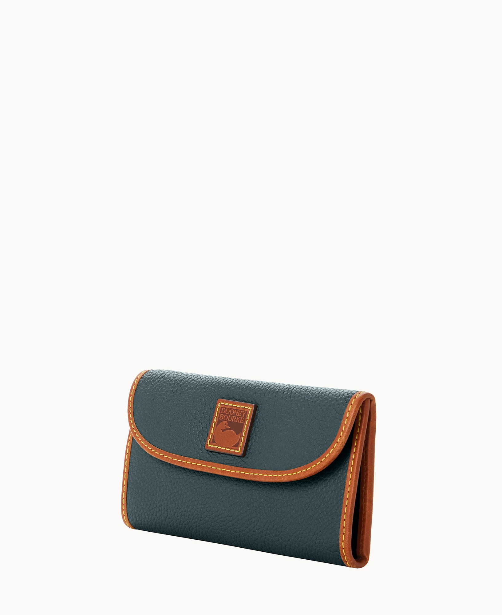 Pebble Grain Continental Clutch - Image 43
