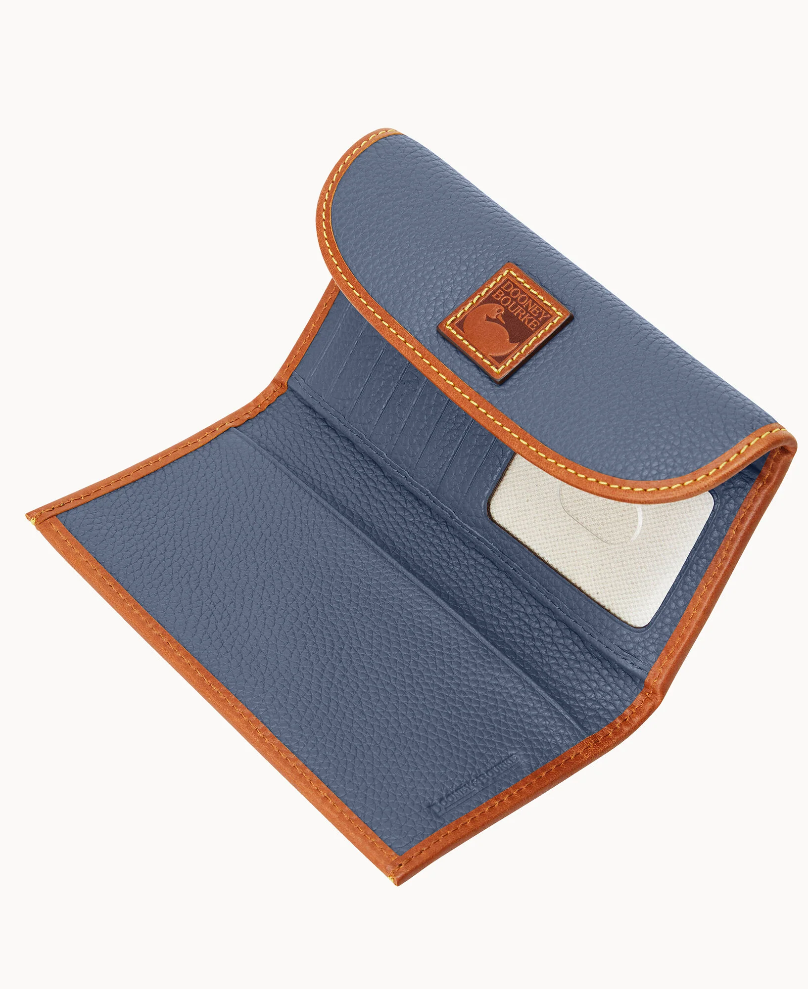 Pebble Grain Continental Clutch - Image 48