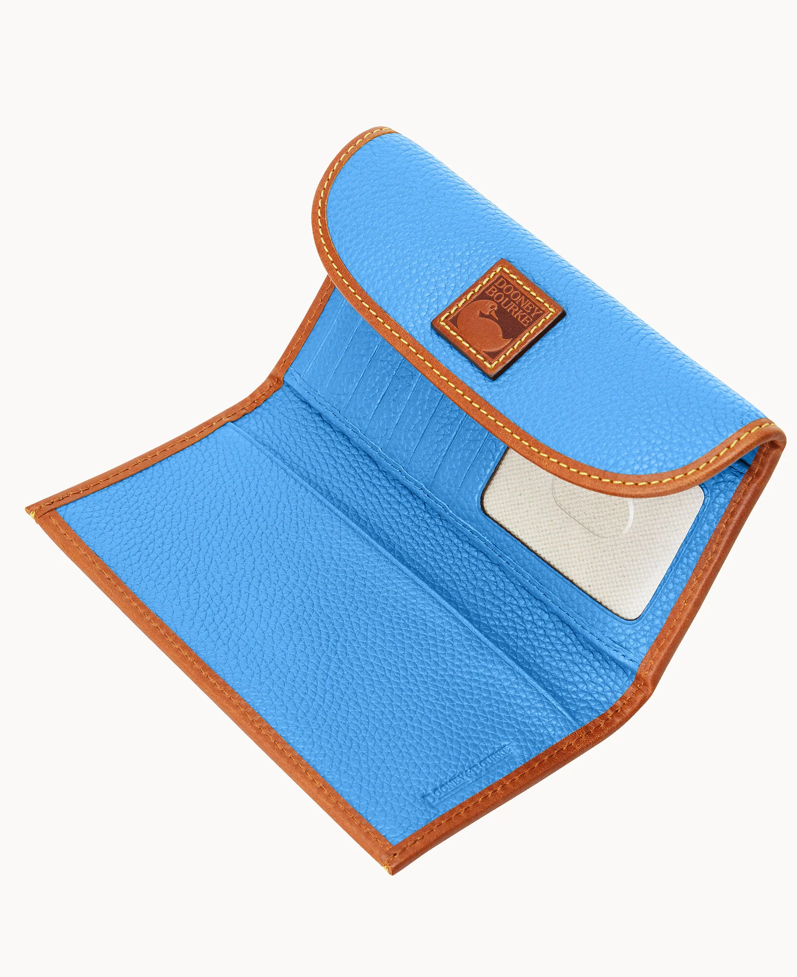 Pebble Grain Continental Clutch - Image 52