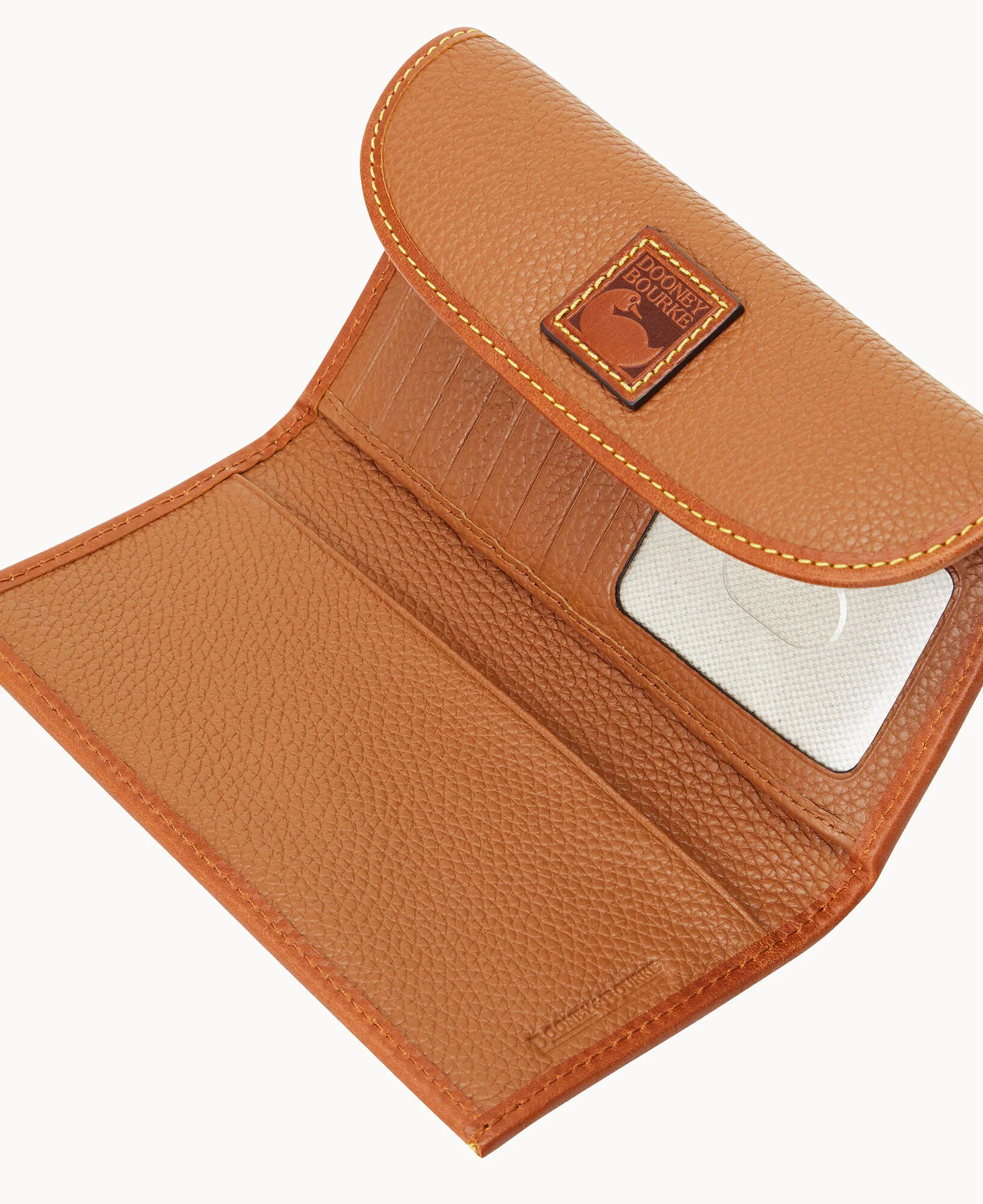 Pebble Grain Continental Clutch - Image 6