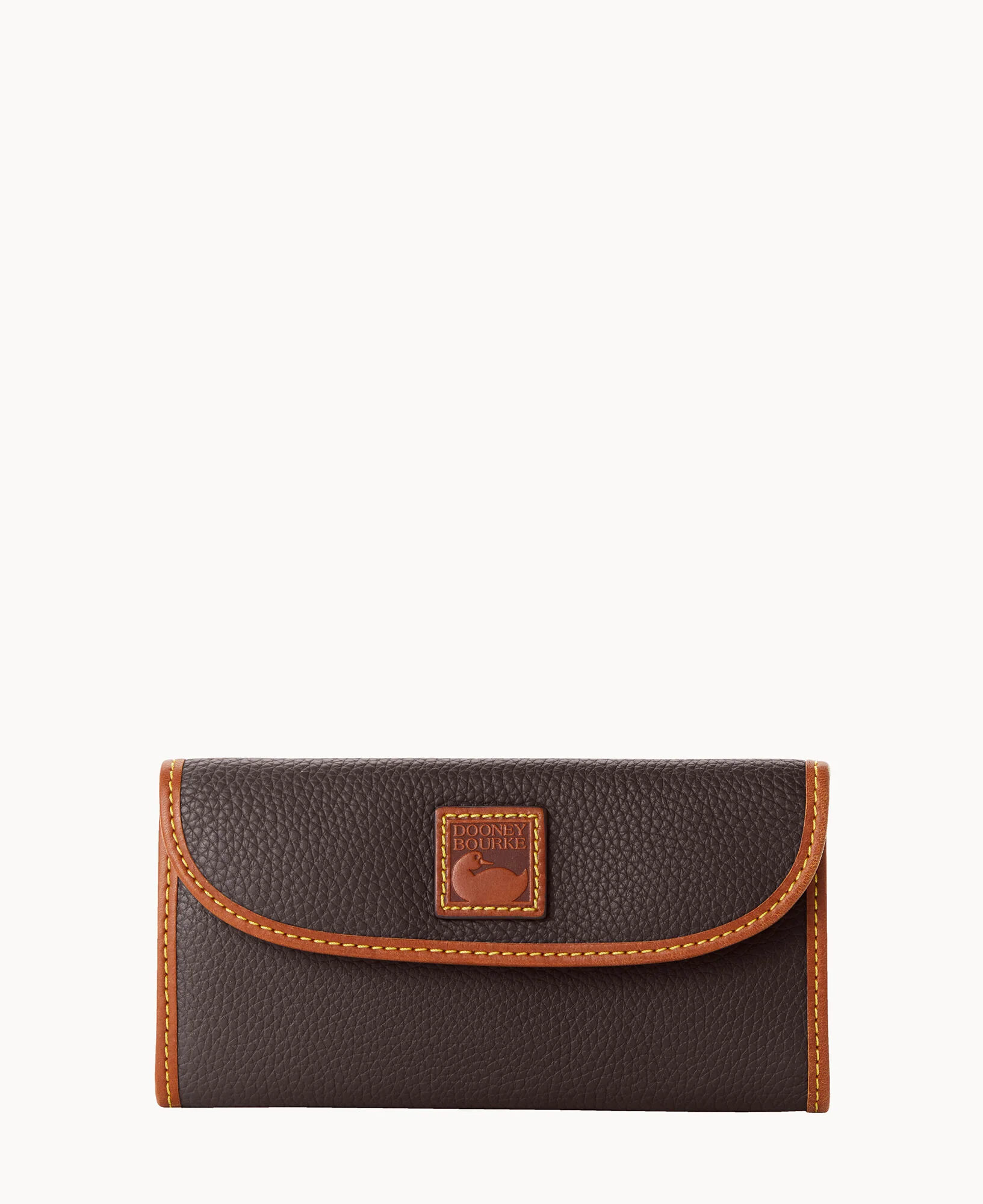 Pebble Grain Continental Clutch - Image 8