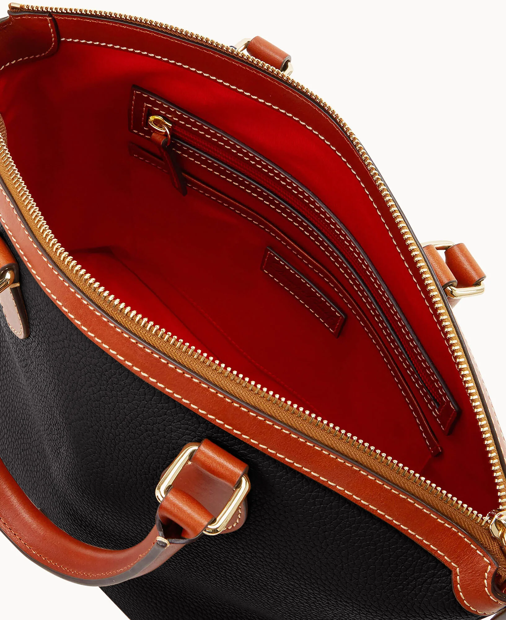 Pebble Grain Domed Satchel - Image 19