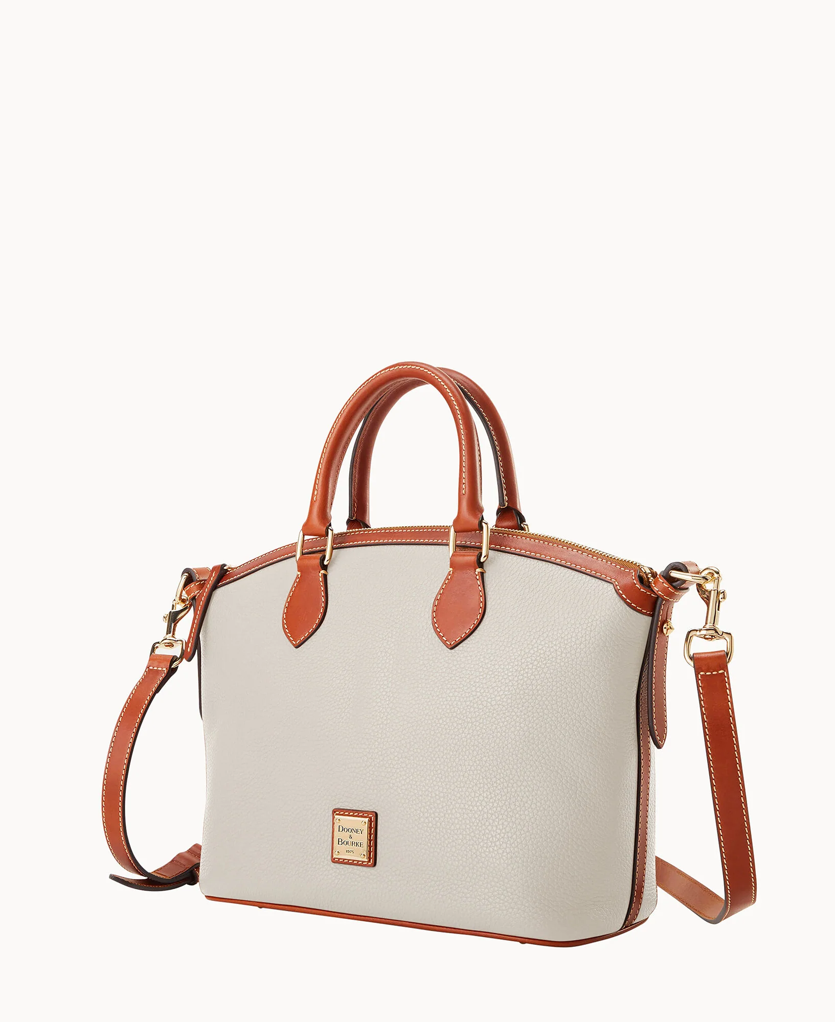Pebble Grain Domed Satchel - Image 22