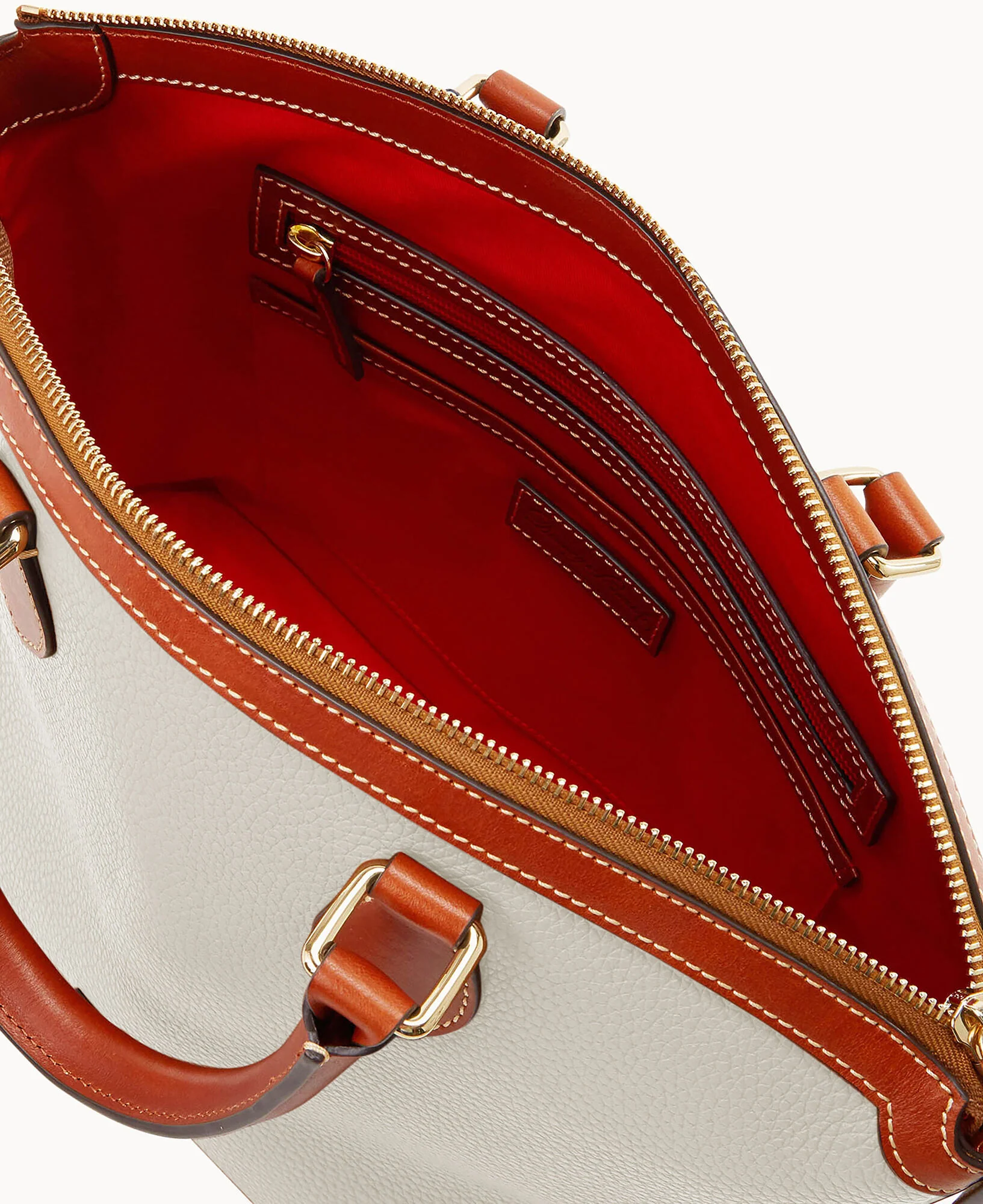 Pebble Grain Domed Satchel - Image 23