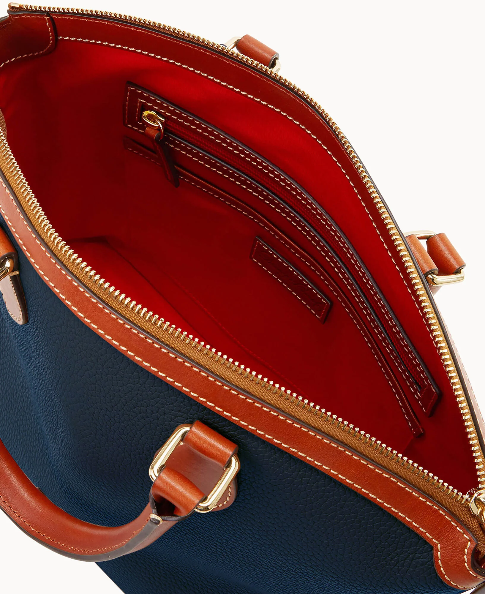 Pebble Grain Domed Satchel - Image 31