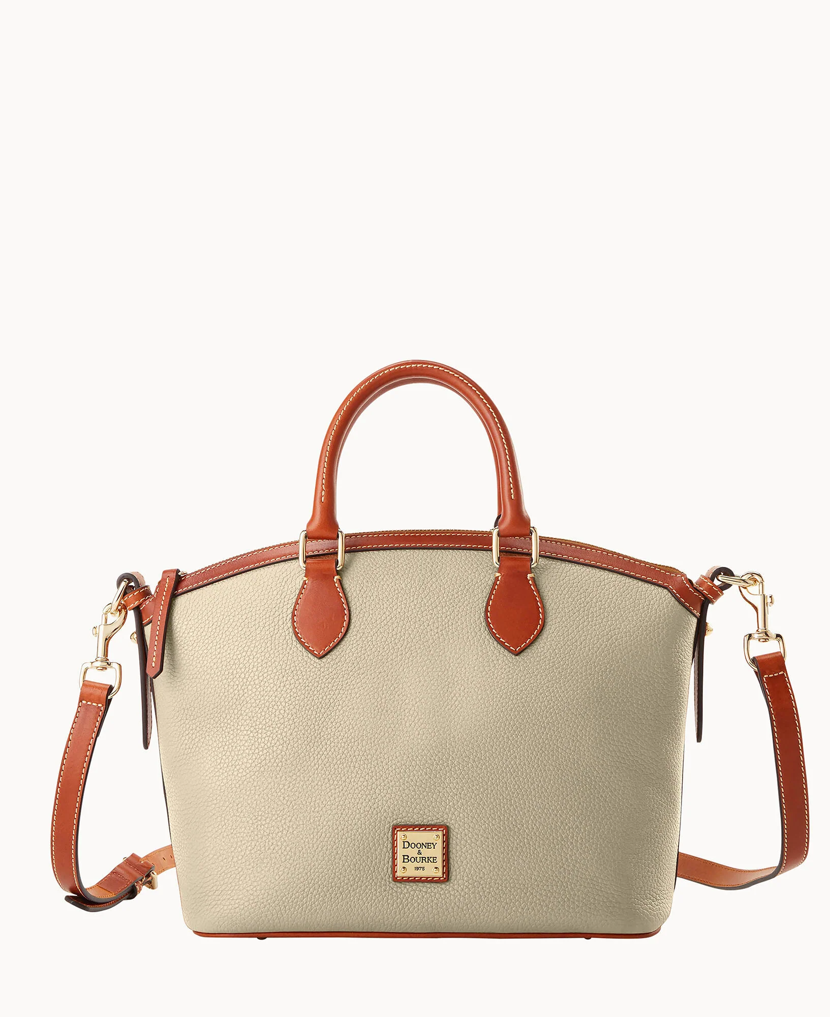 Pebble Grain Domed Satchel - Image 33