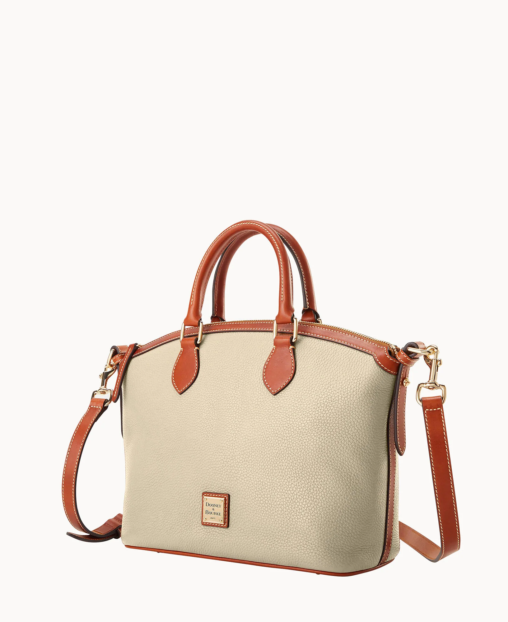 Pebble Grain Domed Satchel - Image 34