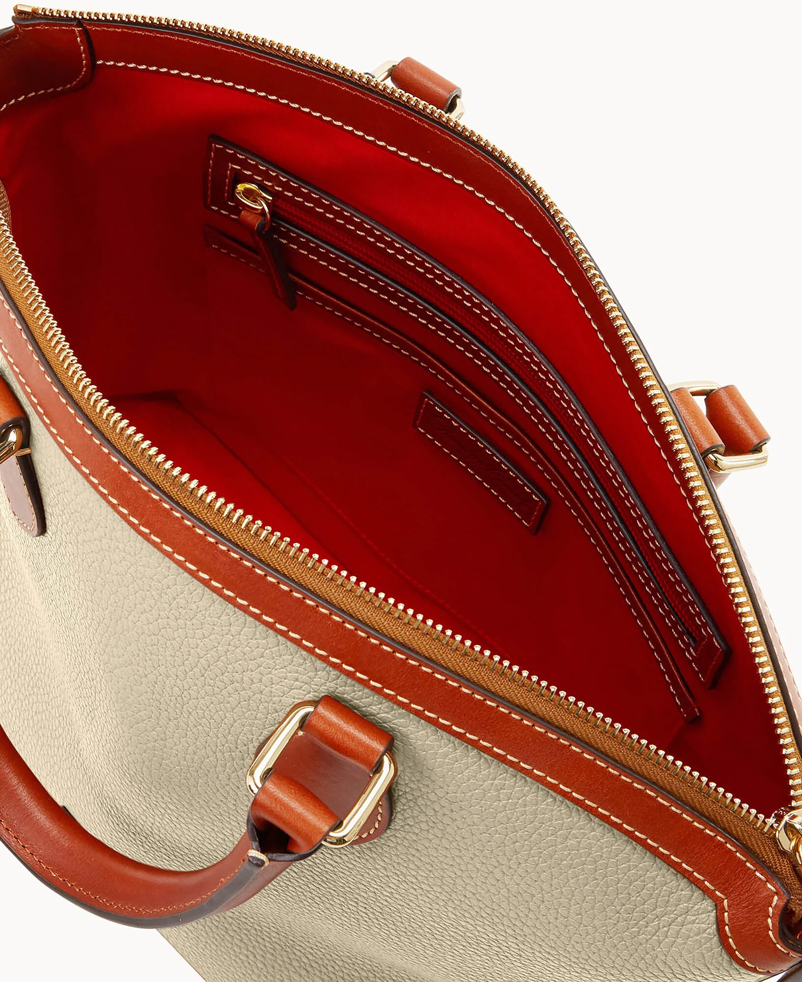 Pebble Grain Domed Satchel - Image 35