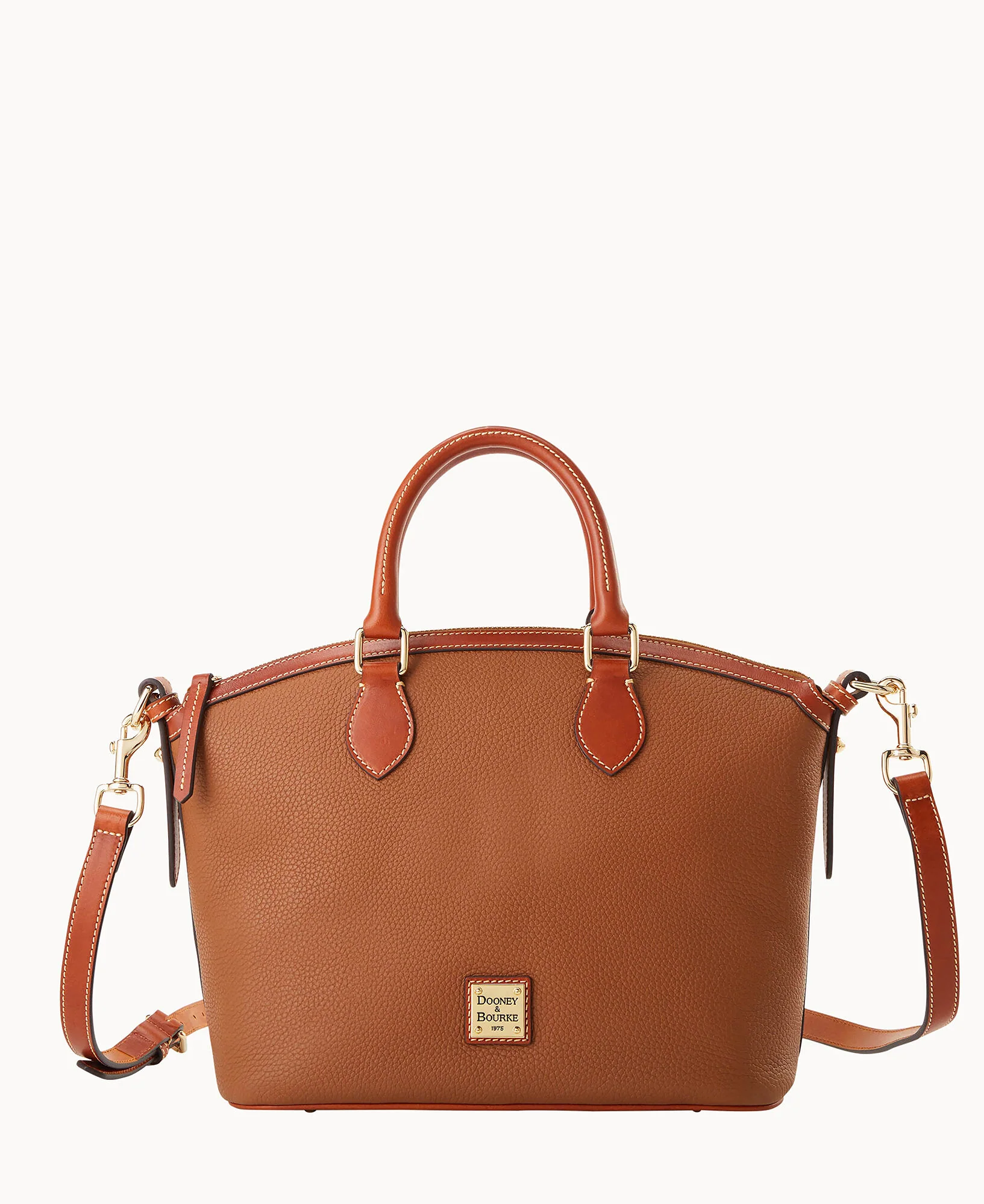 Pebble Grain Domed Satchel - Image 37