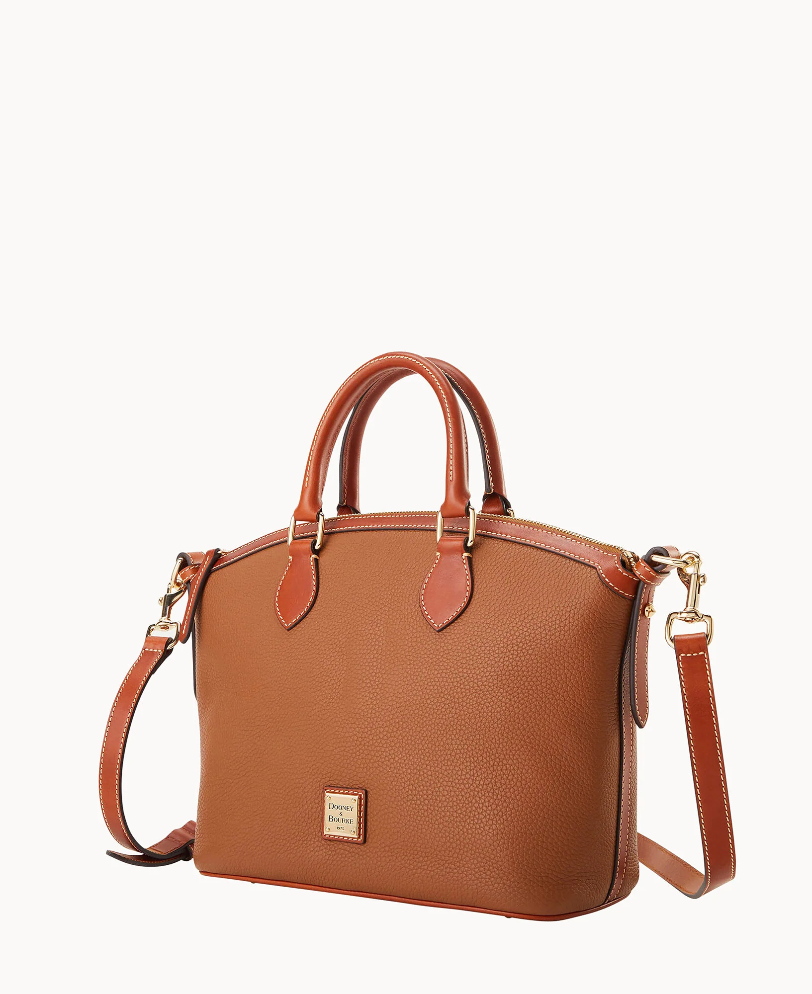 Pebble Grain Domed Satchel - Image 38