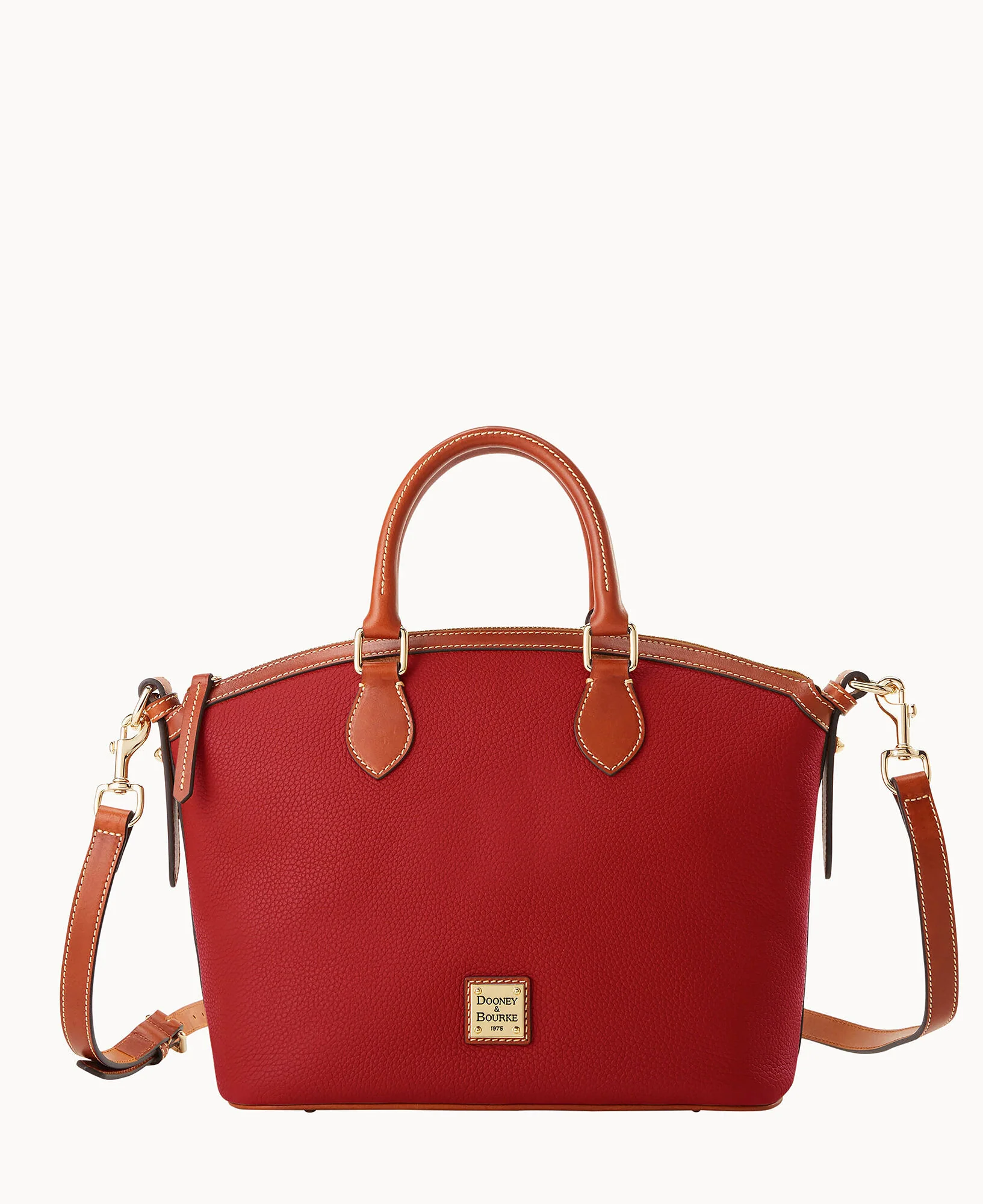Pebble Grain Domed Satchel - Image 41