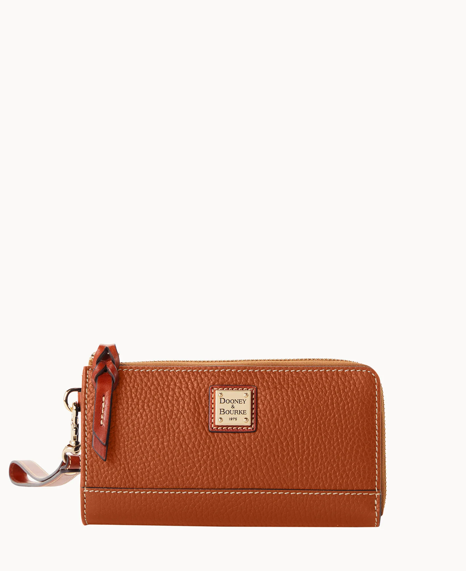 Pebble Grain Folded Zip Wristlet - Image 16