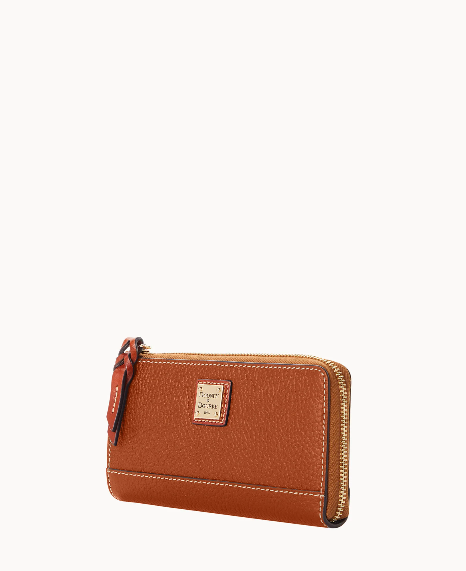 Pebble Grain Folded Zip Wristlet - Image 17
