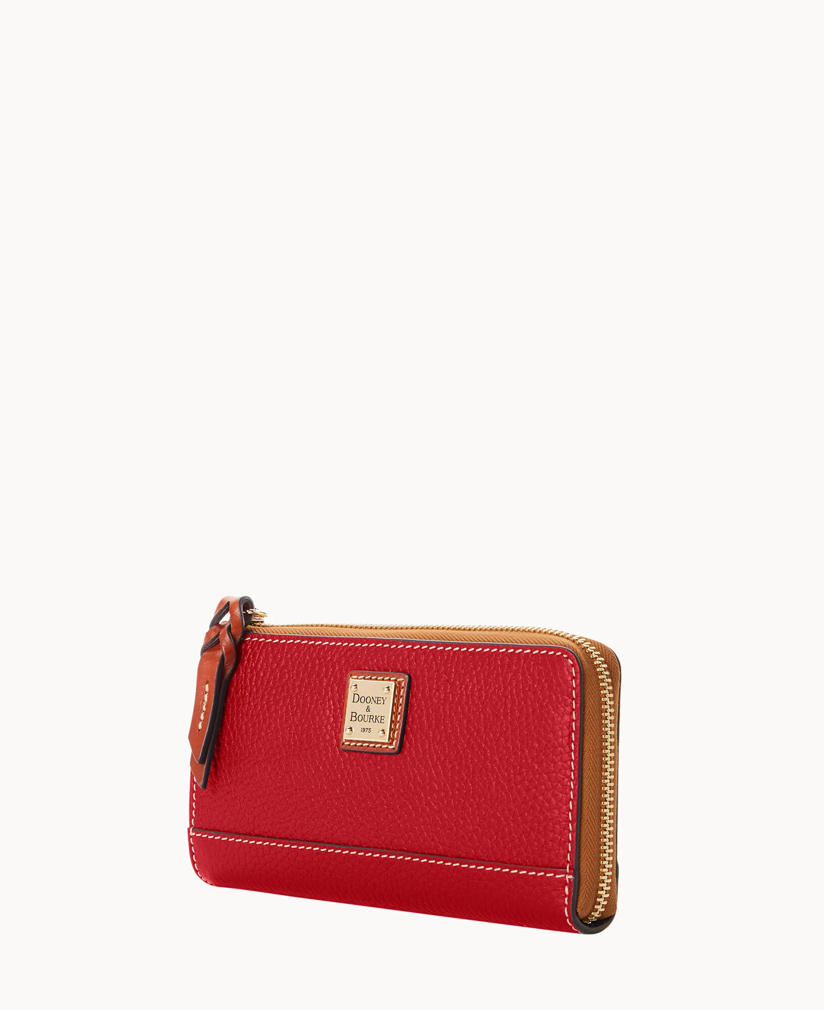 Pebble Grain Folded Zip Wristlet - Image 20