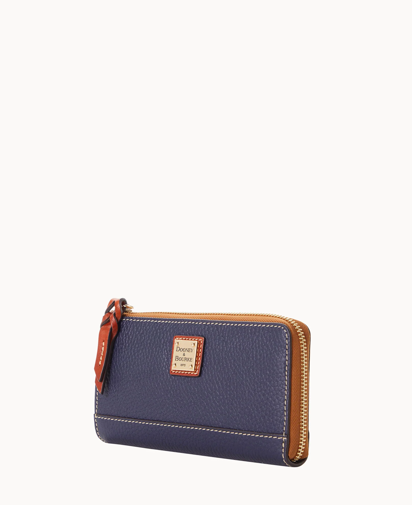 Pebble Grain Folded Zip Wristlet - Image 23