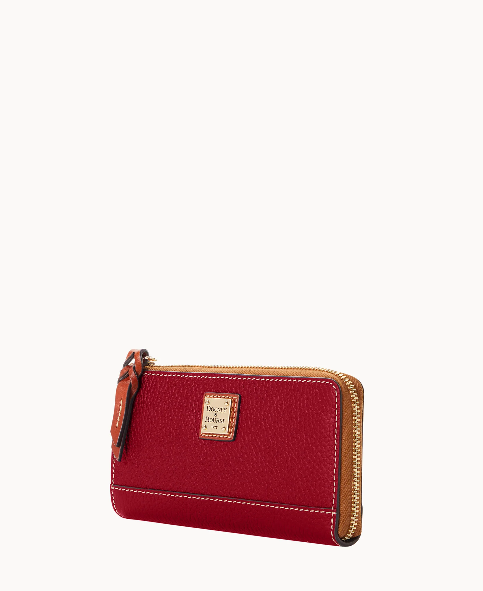 Pebble Grain Folded Zip Wristlet - Image 29