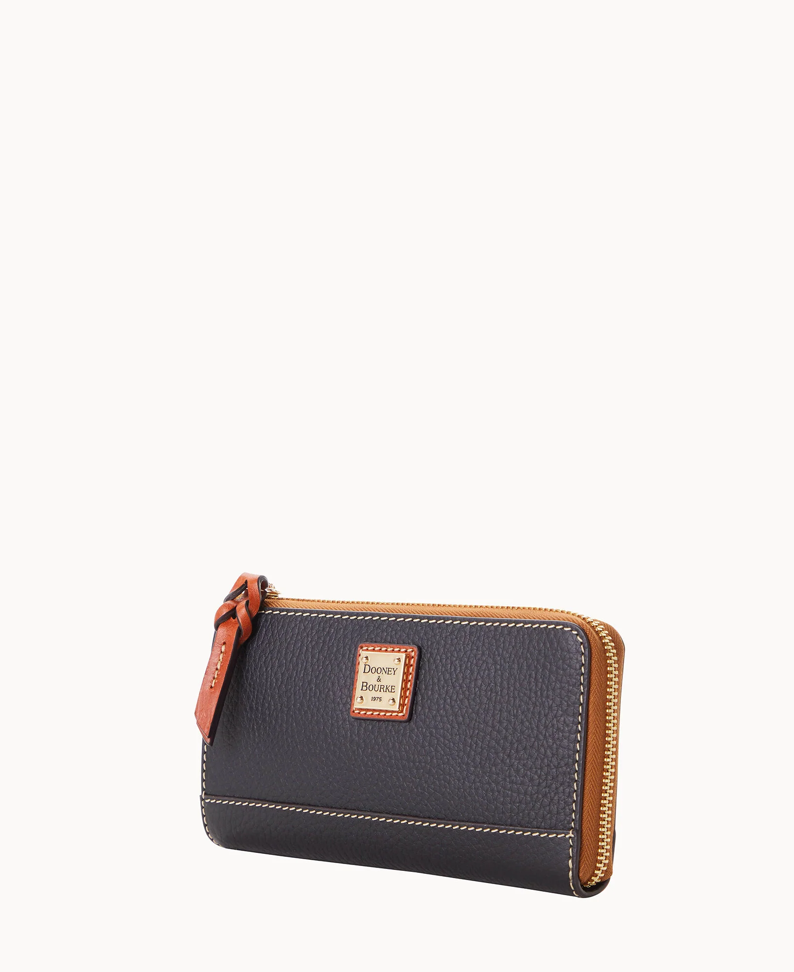 Pebble Grain Folded Zip Wristlet - Image 44