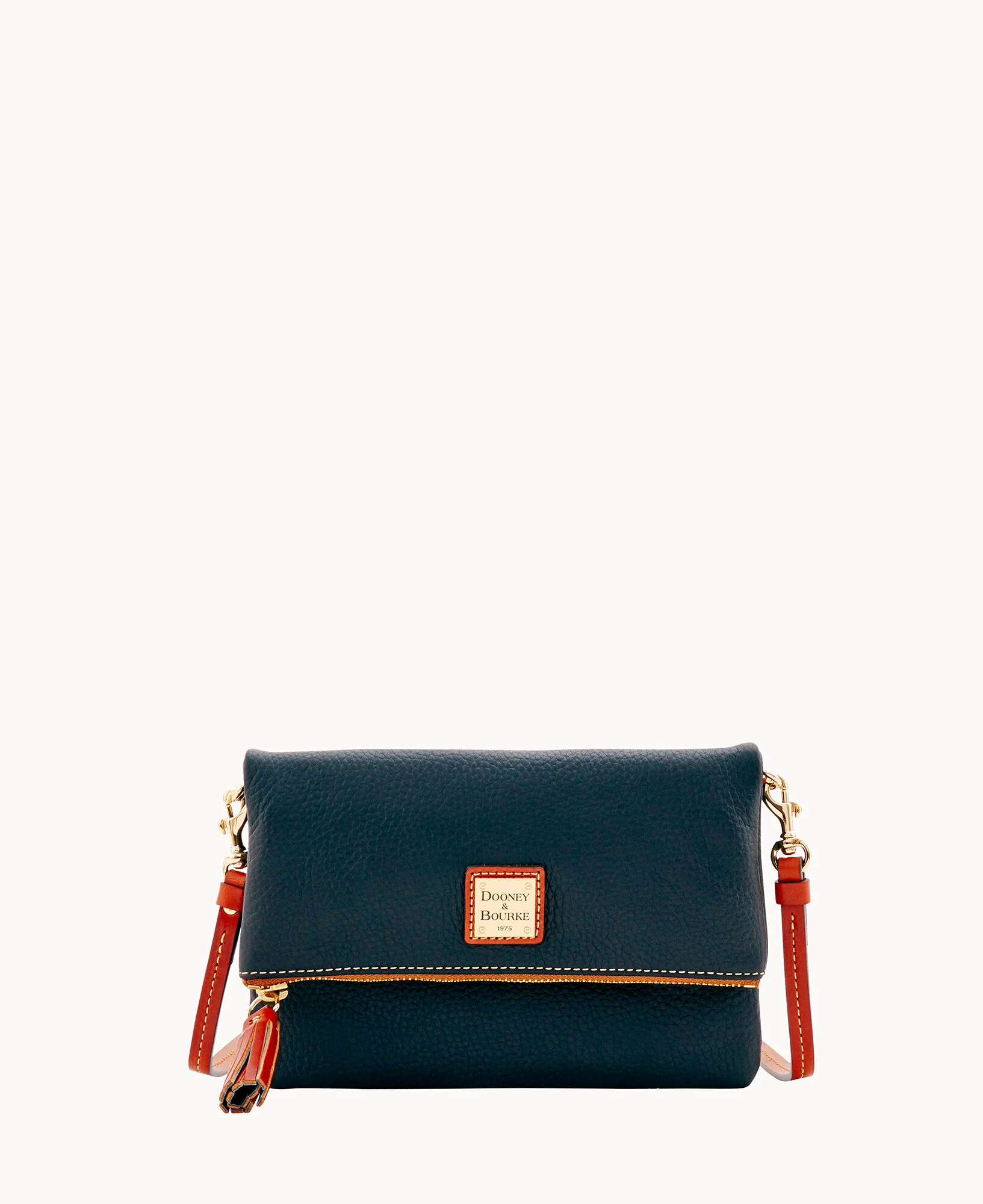 Pebble Grain Foldover Zip Crossbody - Image 16