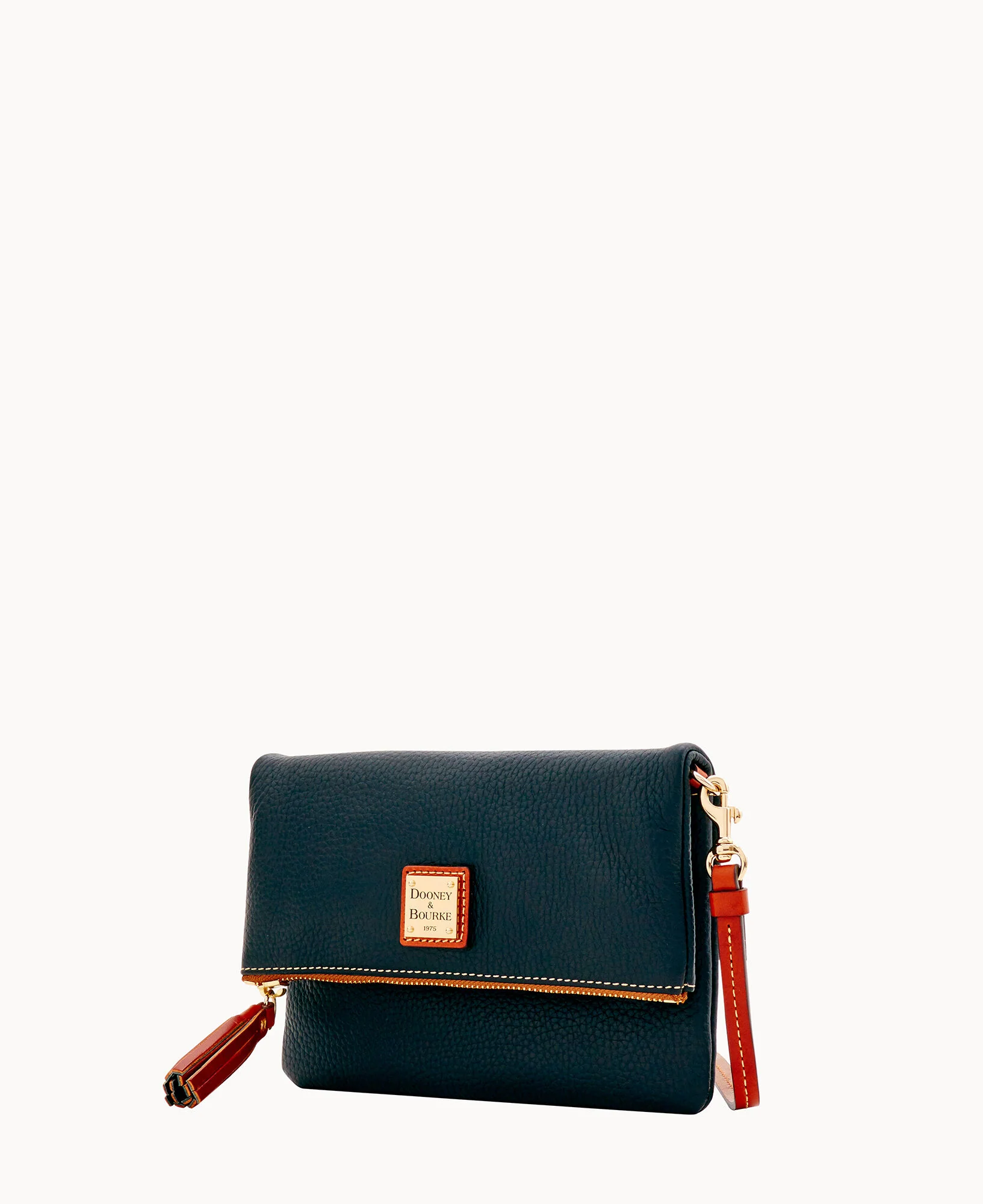 Pebble Grain Foldover Zip Crossbody - Image 17