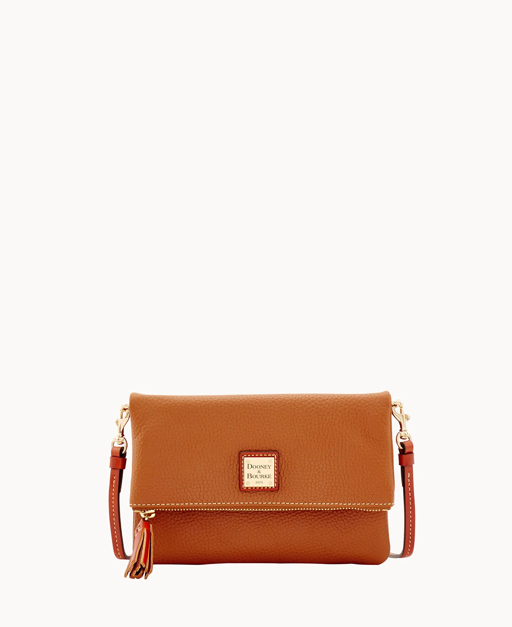 Pebble Grain Foldover Zip Crossbody - Image 21