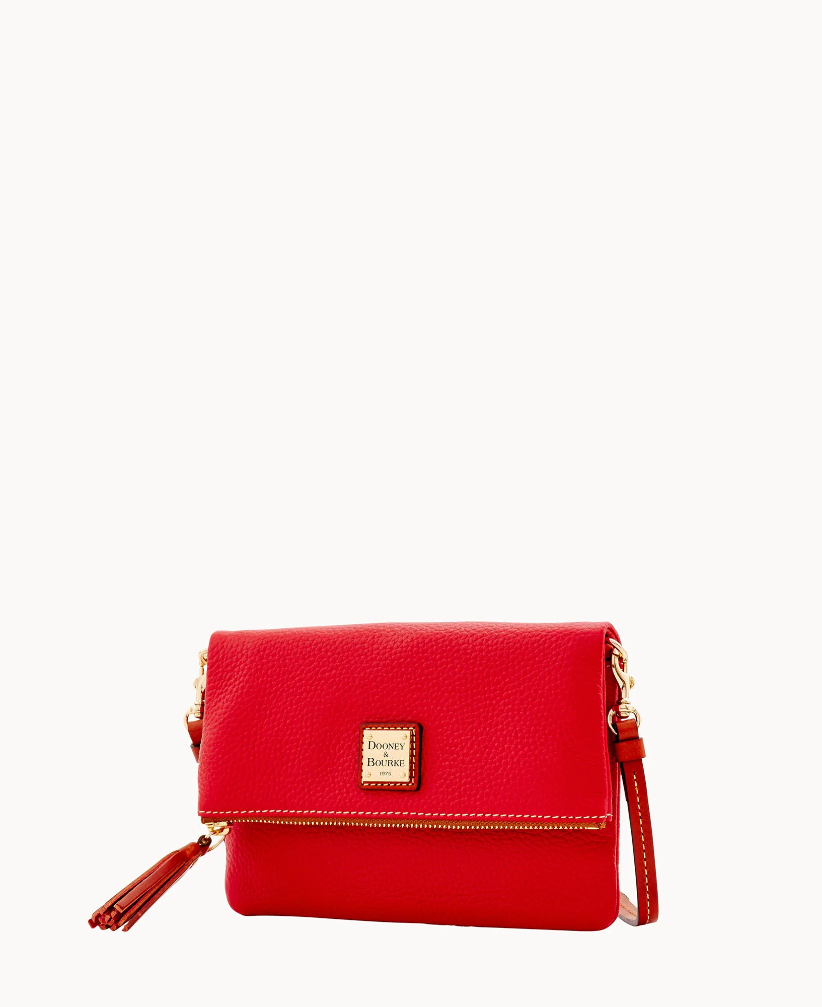 Pebble Grain Foldover Zip Crossbody - Image 32