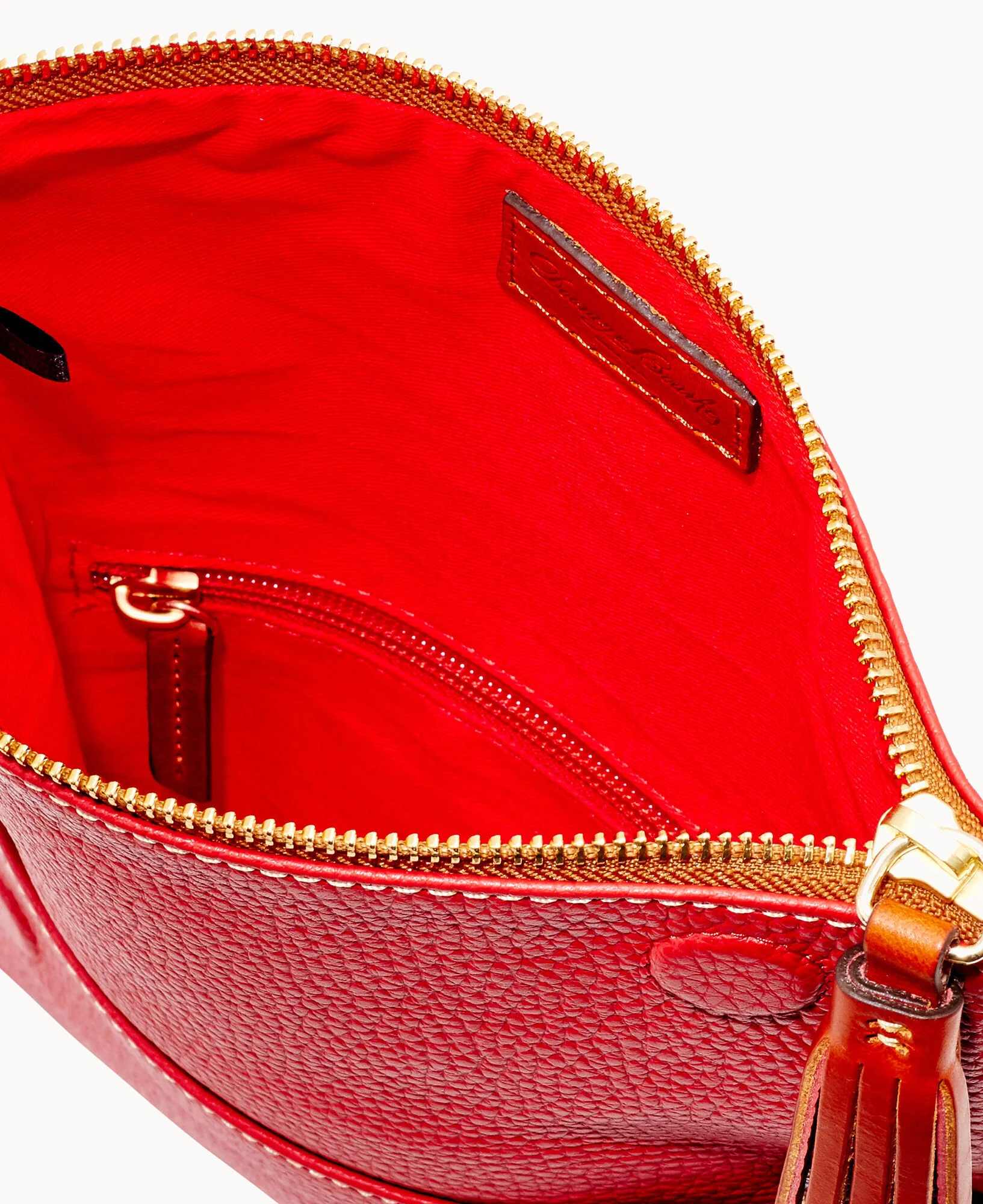 Pebble Grain Foldover Zip Crossbody - Image 33