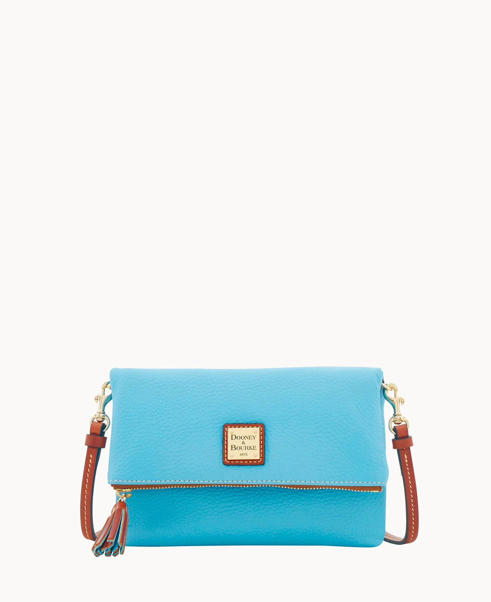 Pebble Grain Foldover Zip Crossbody - Image 46