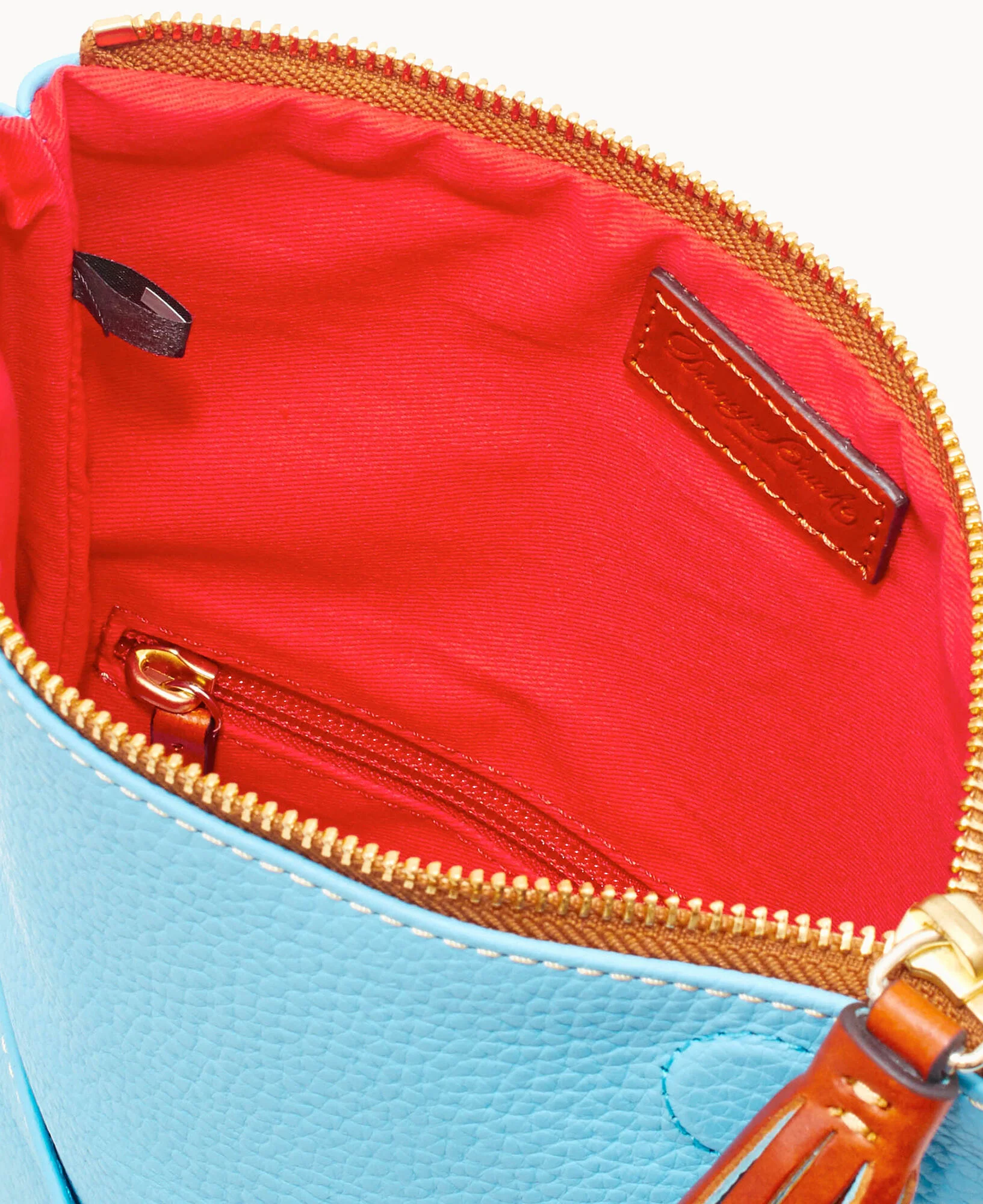 Pebble Grain Foldover Zip Crossbody - Image 48