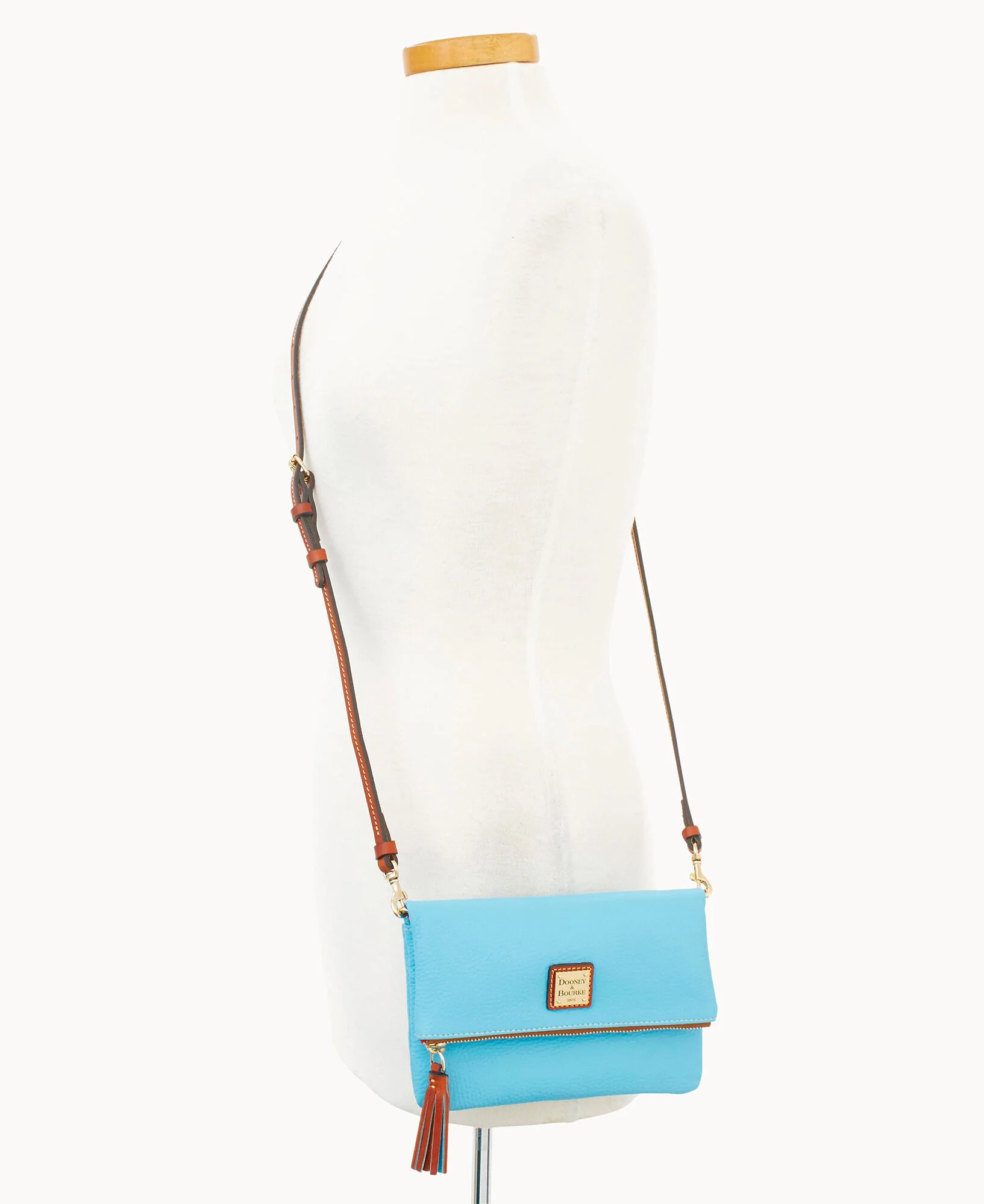 Pebble Grain Foldover Zip Crossbody - Image 50