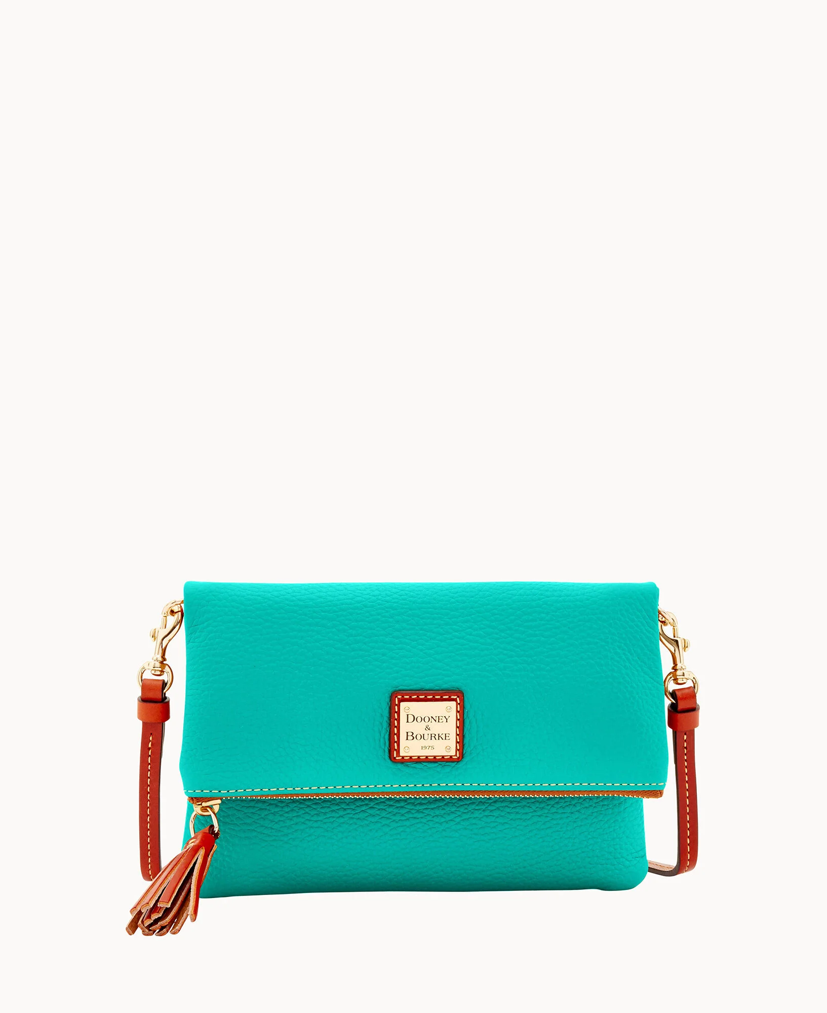 Pebble Grain Foldover Zip Crossbody - Image 76