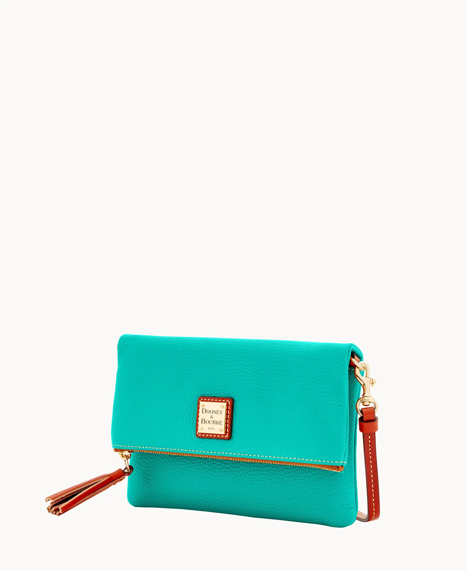 Pebble Grain Foldover Zip Crossbody - Image 77